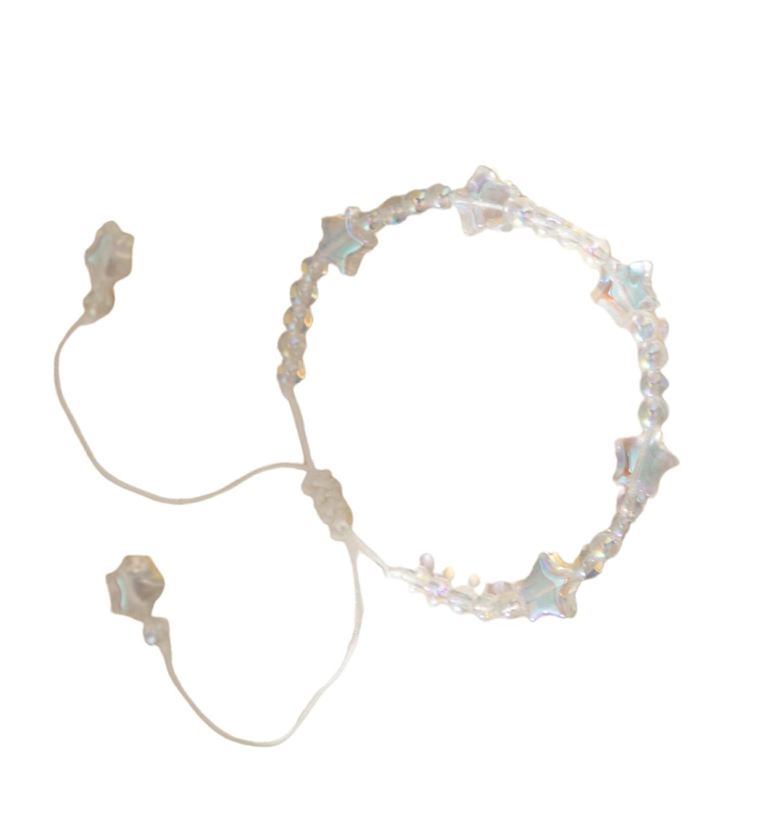 Oralgo Crystal Star Friendship Bracelet - Adjustable Foot Chain - Perfect Valentine's Day Gift for Women & Girls - Buy Online on GoSupps.com