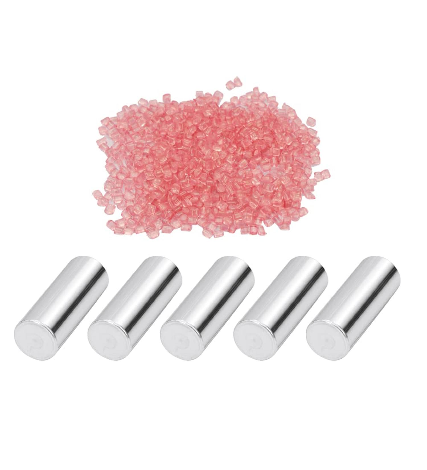 Zorvo 5 Cans Denture Gum Material - Flexible Acrylic High Translucent - Big Size with Bloodstreak - US Stock - Buy Online on GoSupps.com