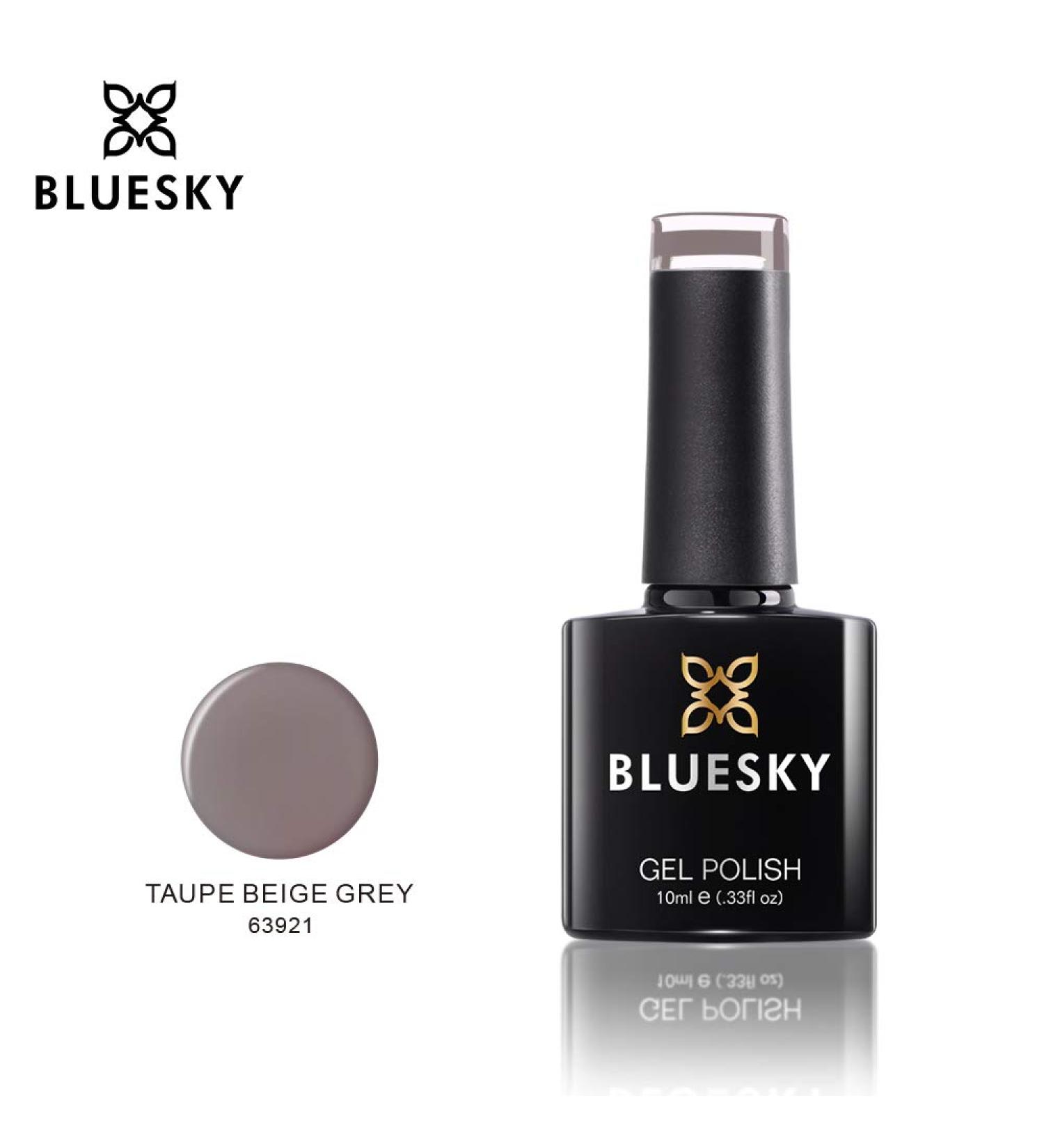 Bluesky GEL POLISH Taupe Beige Grey - Nail Gel Polish UV LED Soak Off 63921 Gel 10ml