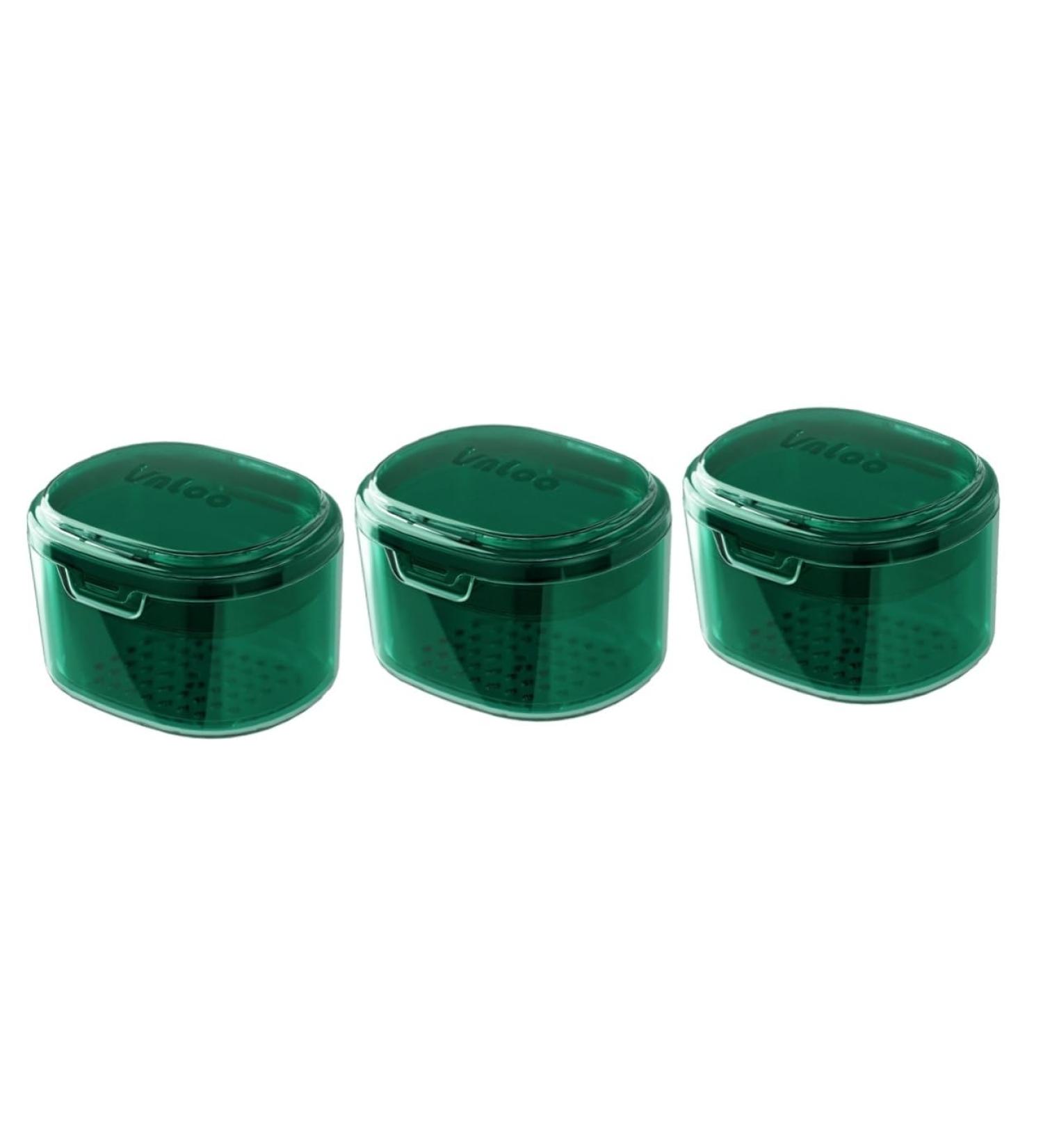 Frcolor 3ST Retainer Storage Box | Dental Kit & Oral Care Tools for Prosthesis | Travel-Friendly Case - Buy Online on GoSupps.com