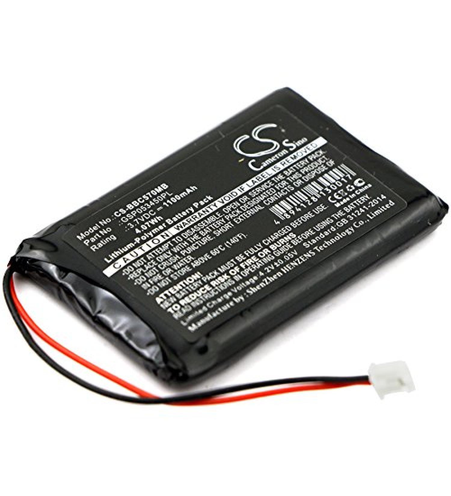 JRINK Replacement Battery for Baby Alarm GSP053450PL & Neonate BC-5700D - International Shipping - Buy Online on GoSupps.com