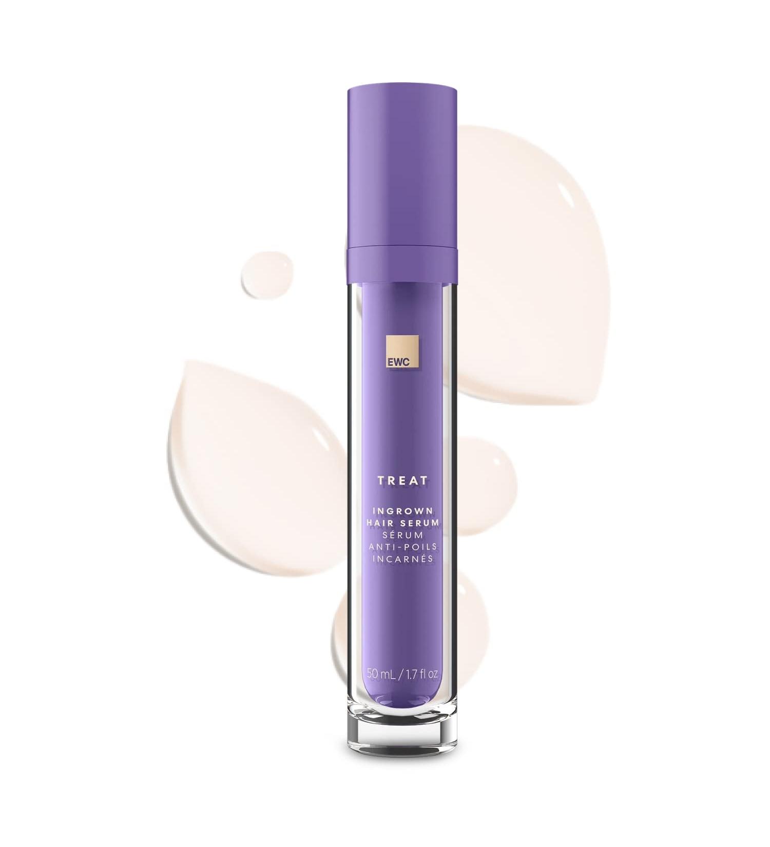 European Wax Center Bikini Area Ingrown Hair Serum 1.7 oz | Exfoliant AHA for Razor Bumps & Burn | Moisturizing Post-Wax Skin Care - Buy Online on GoSupps.com