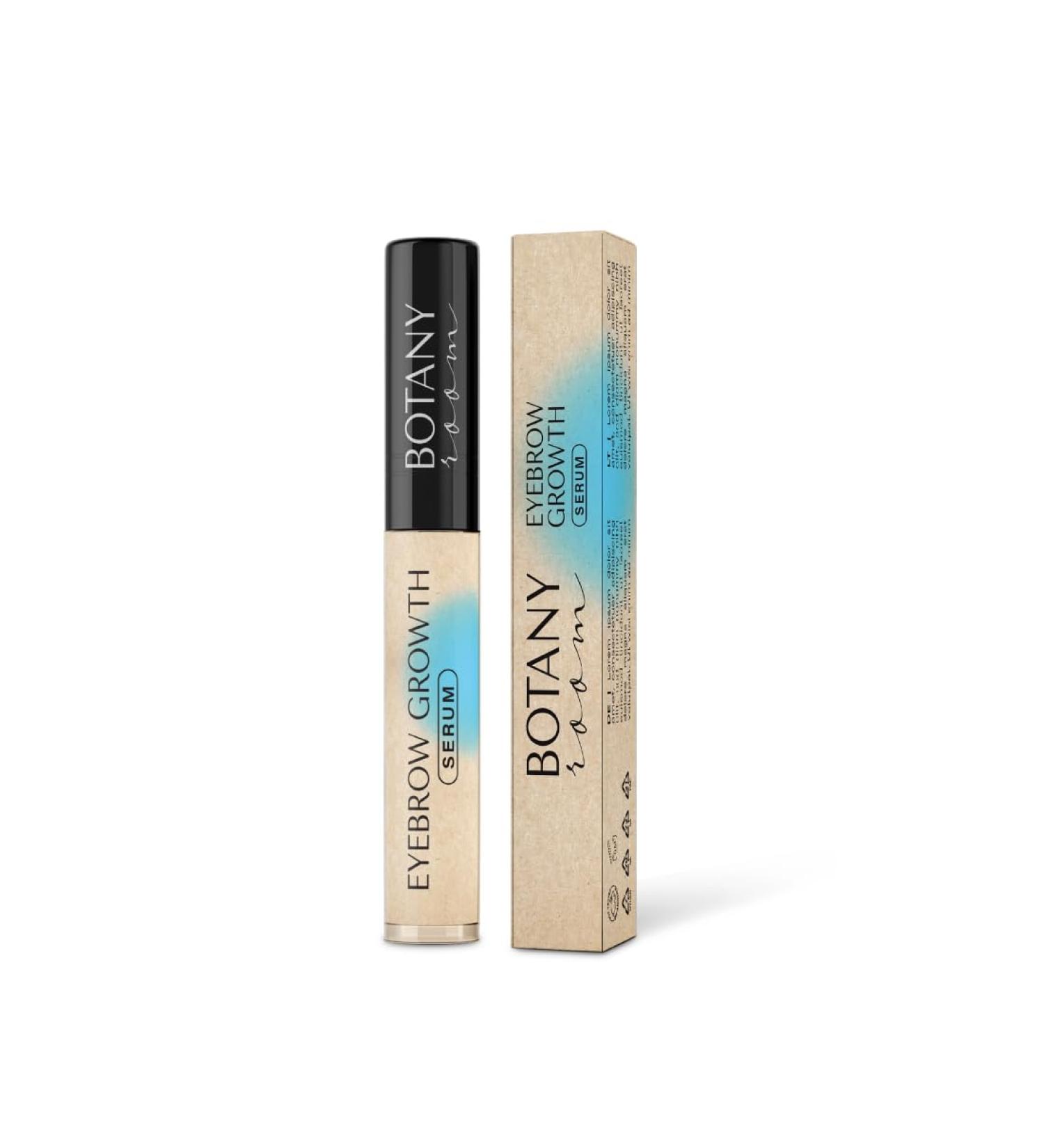 Premium Eyebrow Growth Serum | Advanced Formula for Thicker Brows & Natural Growth | BotanyRoom Lash & Brow Serum - Buy Online on GoSupps.com