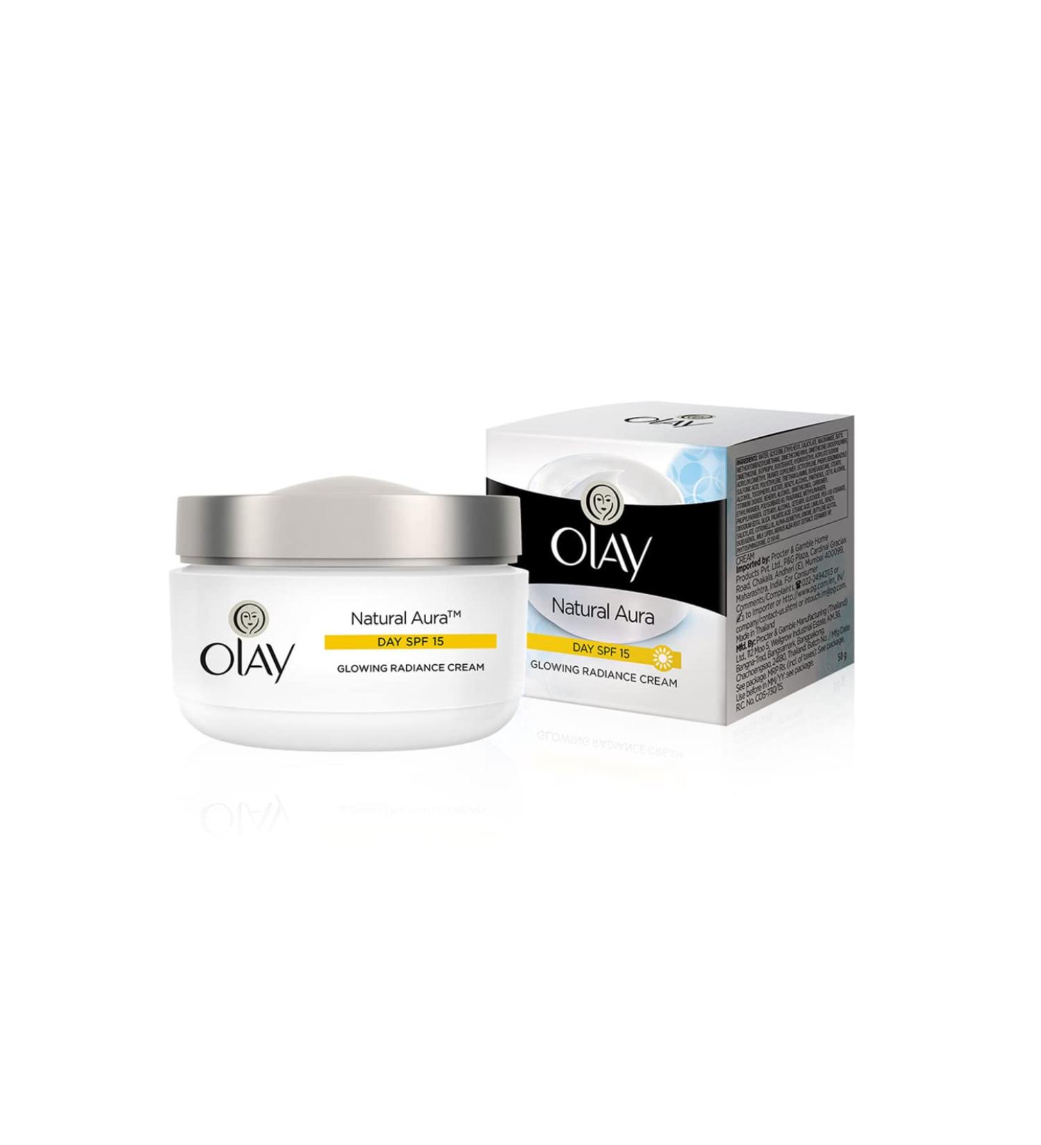 Olay Natural White Glowing Fairness Cream Day SPF 24 50g - Buy Online on GoSupps.com