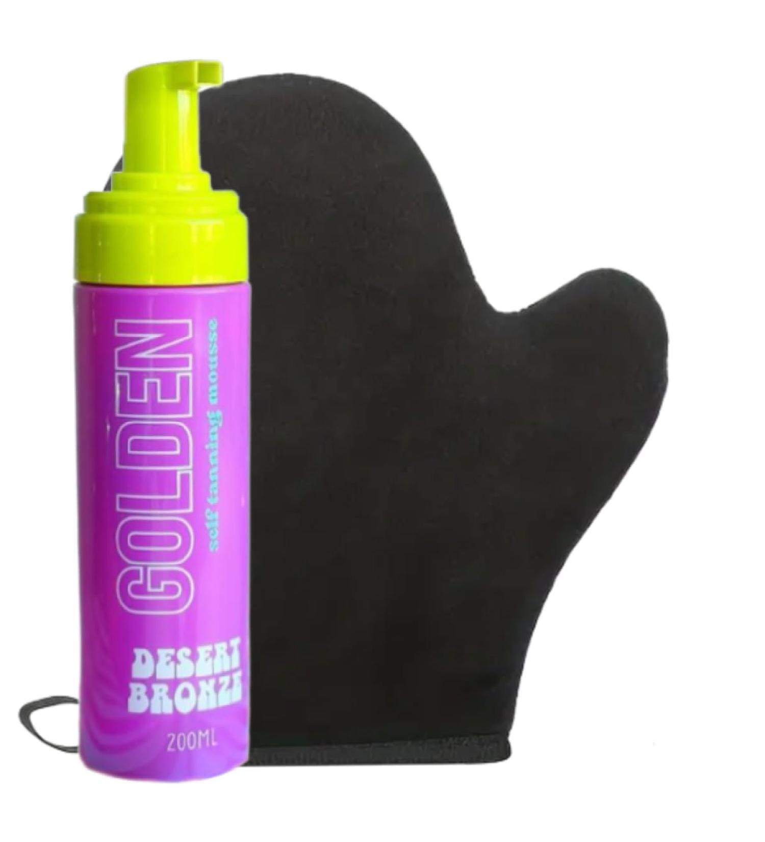 Desert Bronze Golden Self Tanning Mousse Instant Streak Free Tan - Buy Online on GoSupps.com