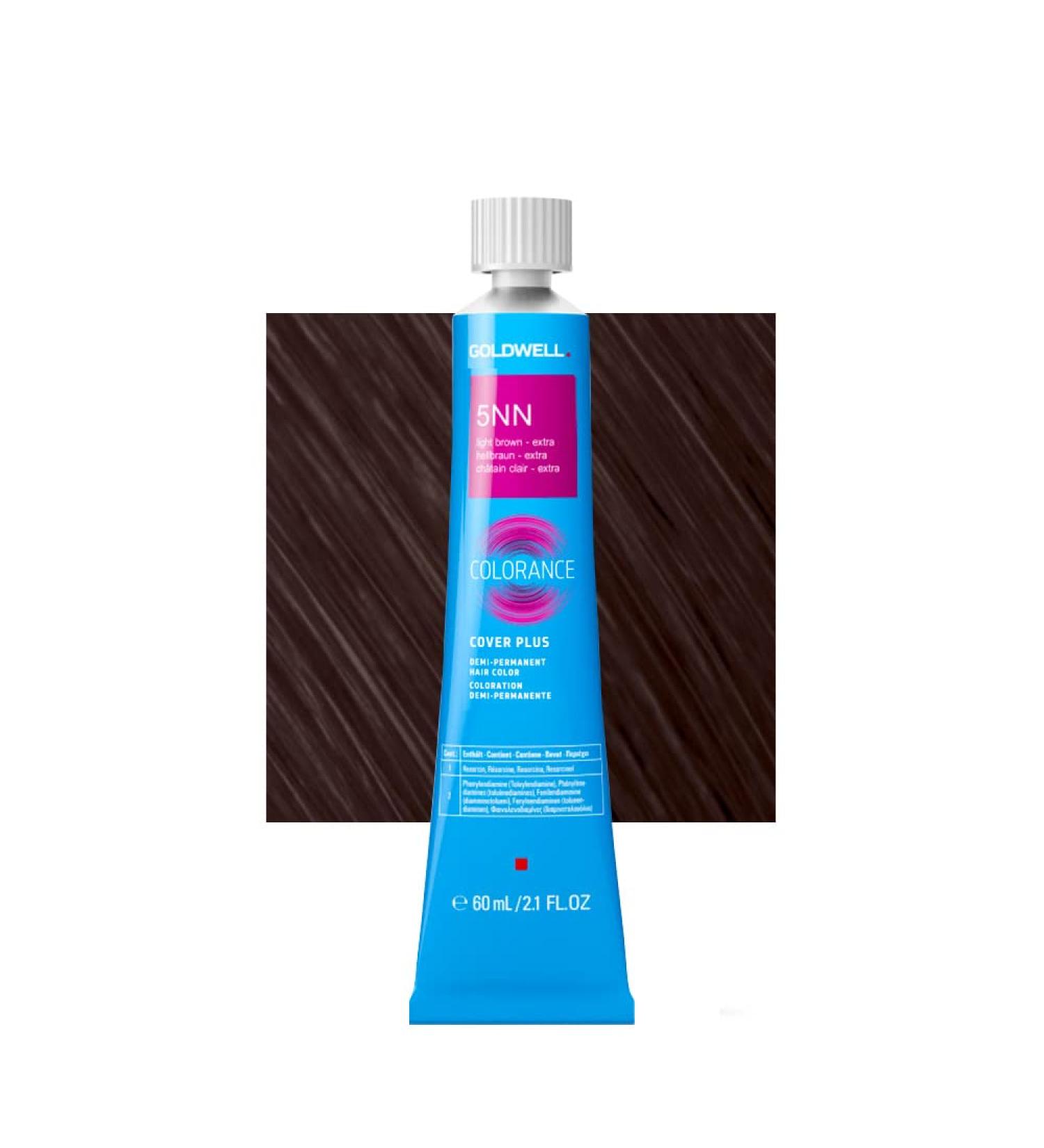 GOLDWELL Colorance Cover Plus 5NN Light Brown Extra tb 60ml