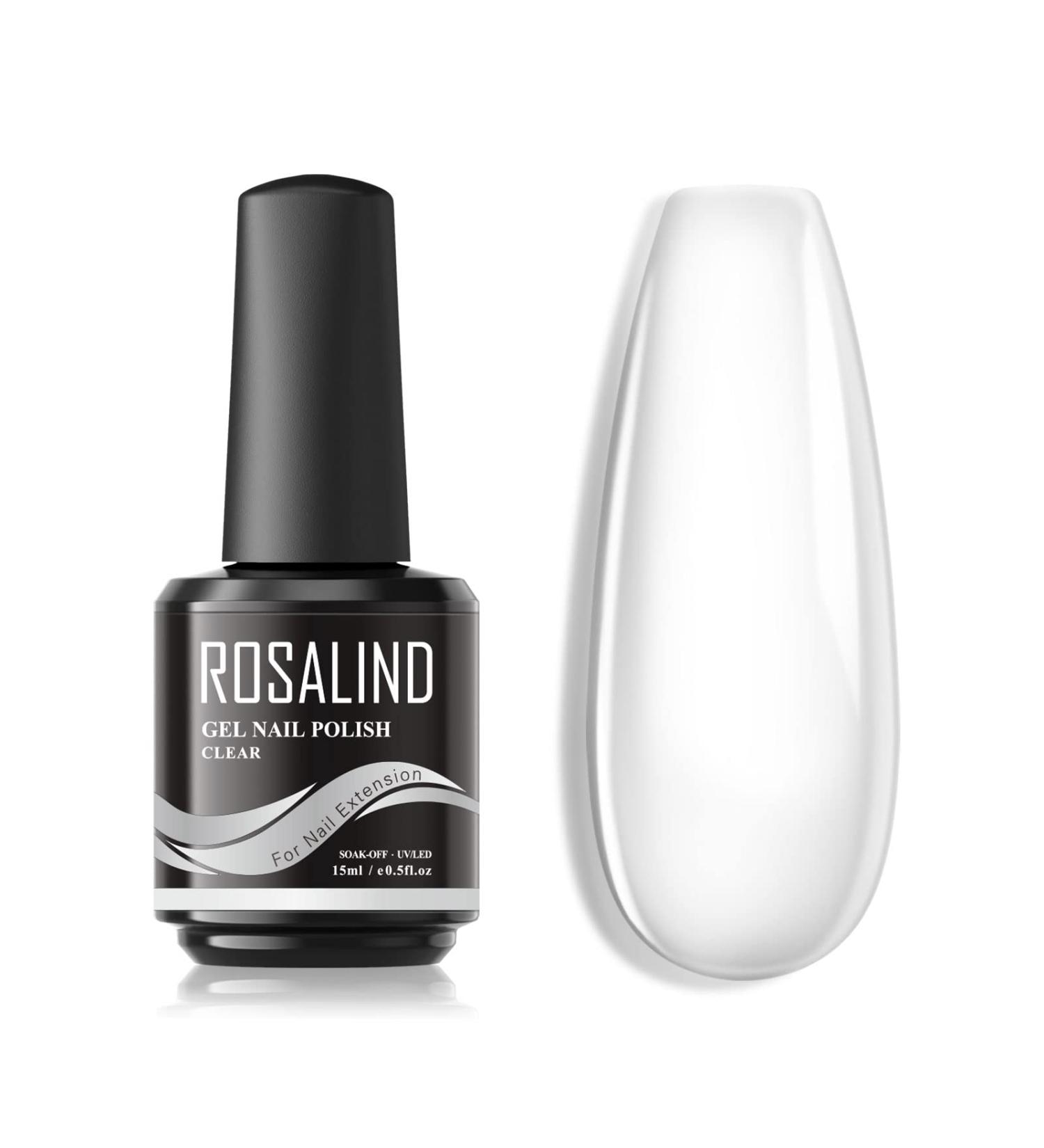 Buy Rosalind Assembly Gel for Gel Nails - Clear 15ml Builder Strengthening Gel & Nail Extension Repair | UV/LED Nail Polish for Nail Art - Buy Online on GoSupps.com