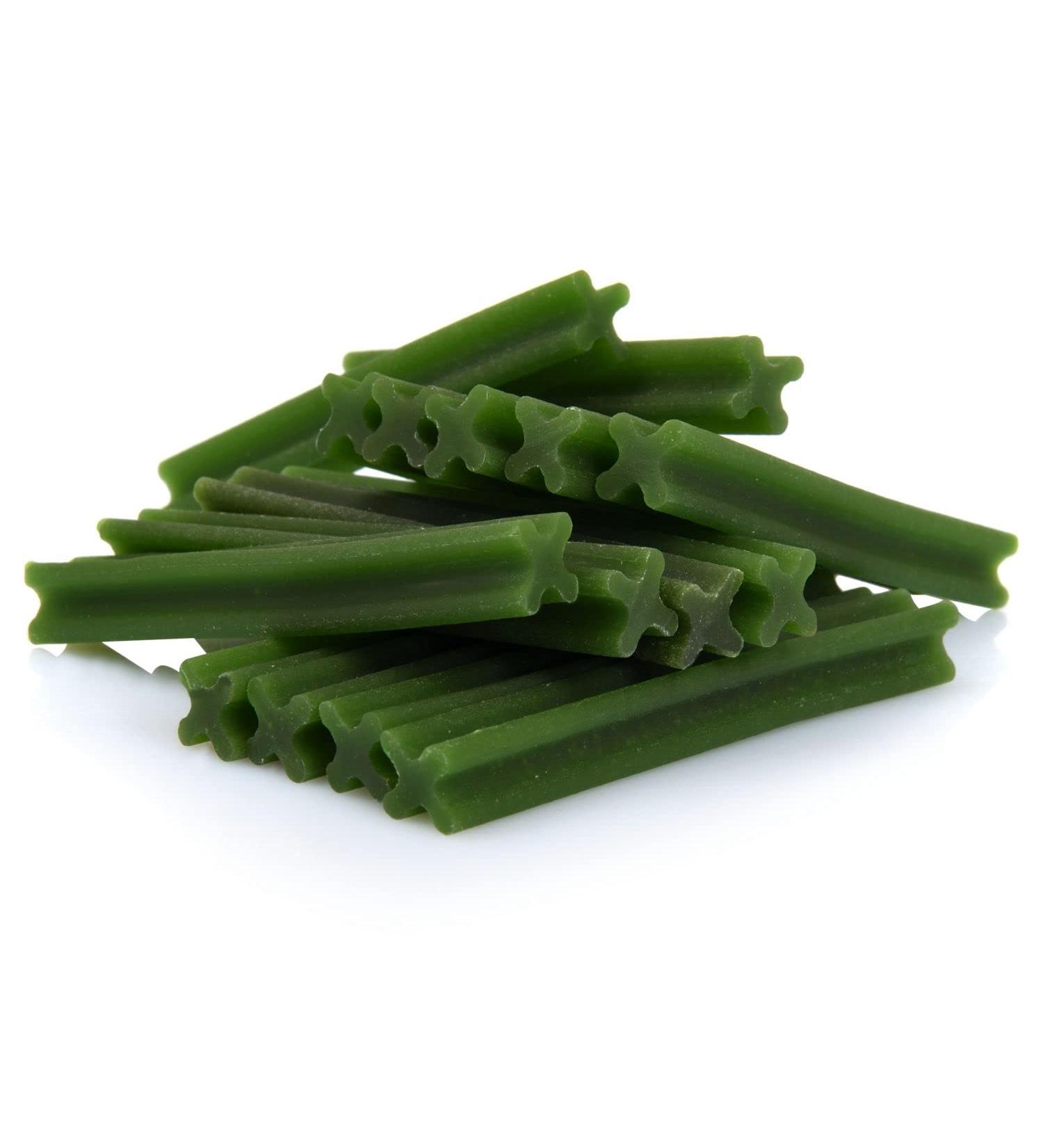 Mersjo Dog Dental Sticks - Grain-Free Healthy Treats for Small Dogs (Up to 10kg) 56 Pieces | Reduces Bad Breath & Supports Oral Care - Buy Online on GoSupps.com