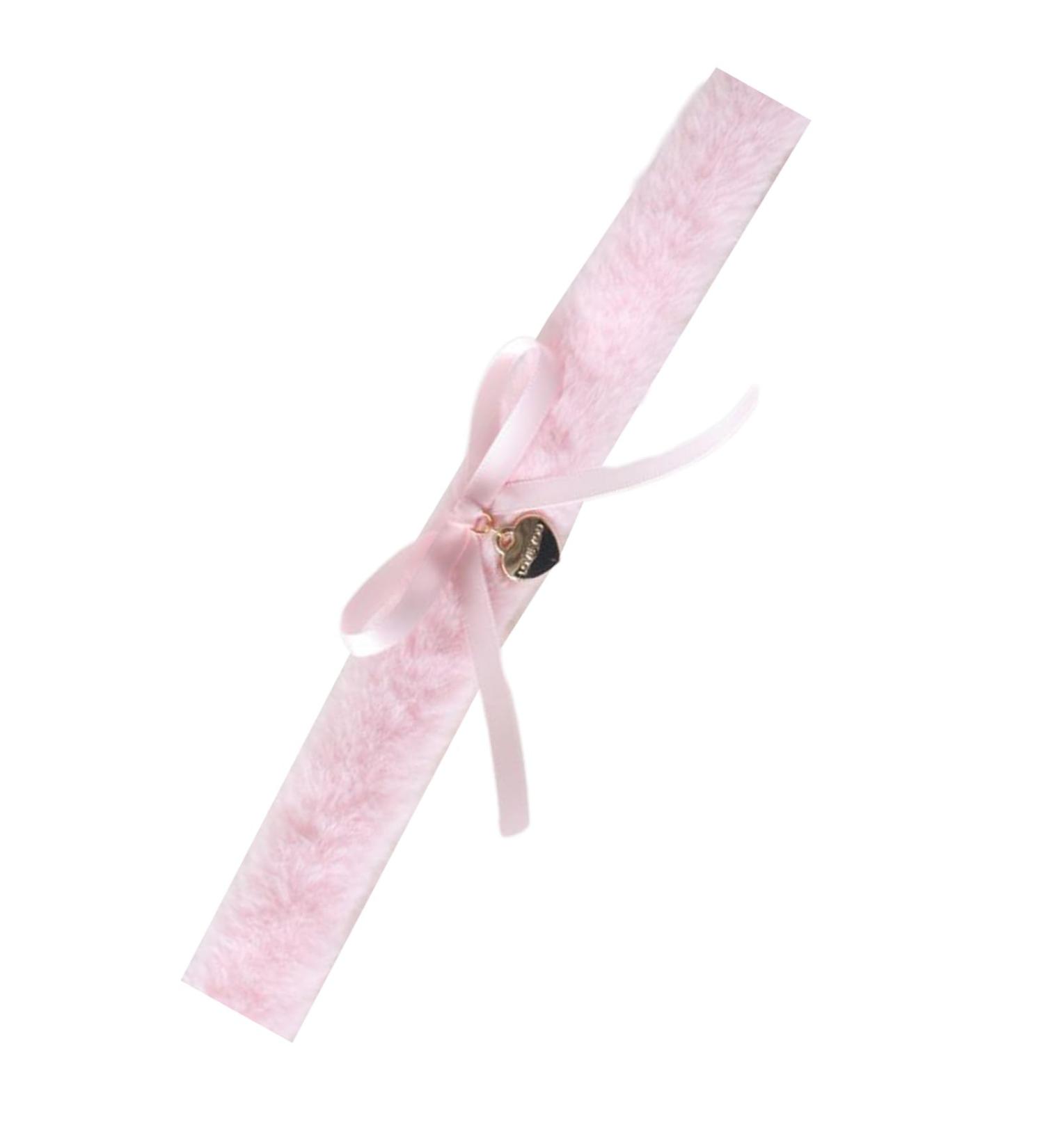 Oralgos Delightful Heart Trailer Necklace - Plush & Fashionable Short Necklace for Girls in Rose - Buy Online on GoSupps.com