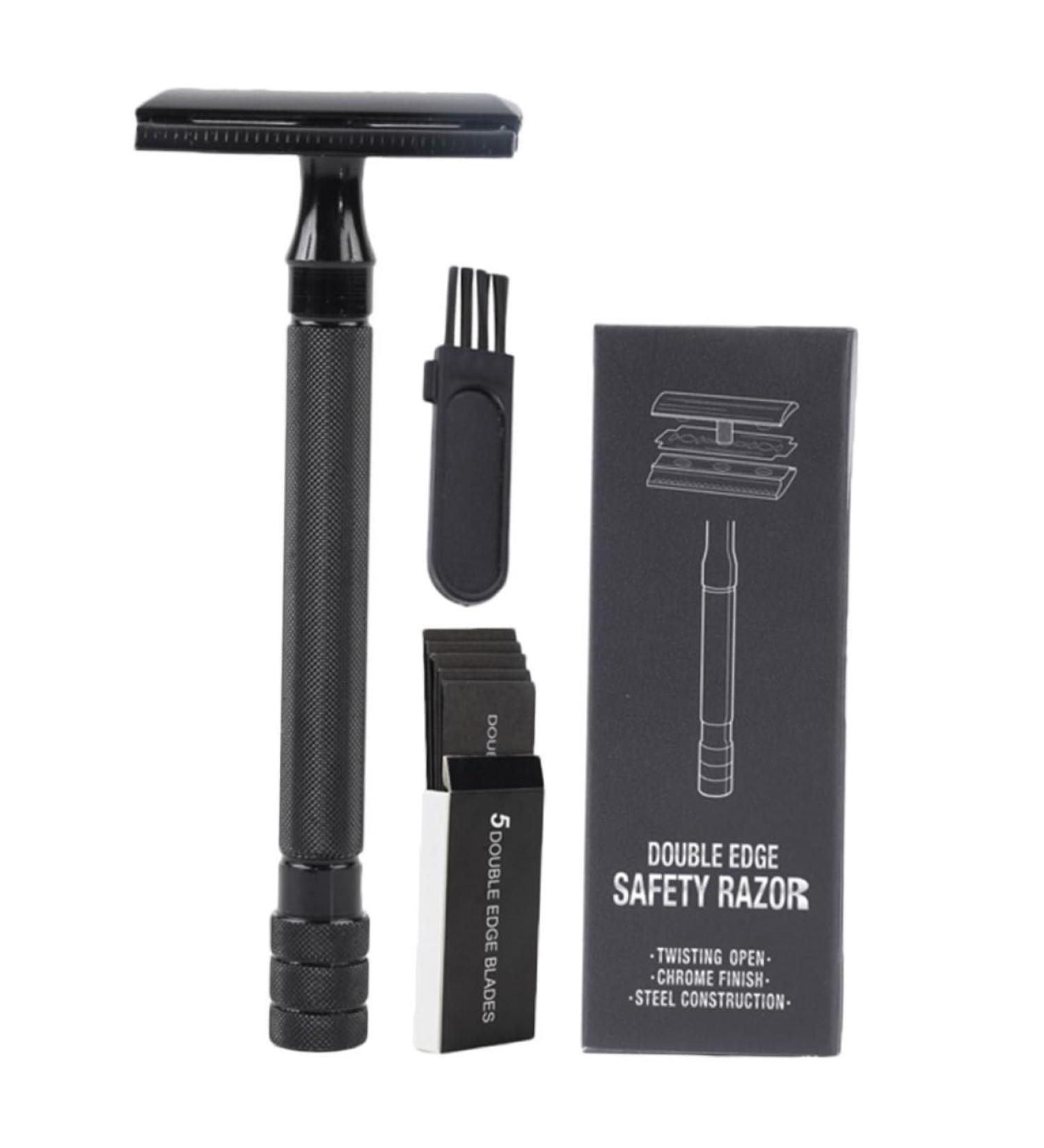 Belliffy Manual Razor Set - Precision Body & Beard Hair Shaver | Durable Metal Design | Perfect for All Ages - Buy Online on GoSupps.com