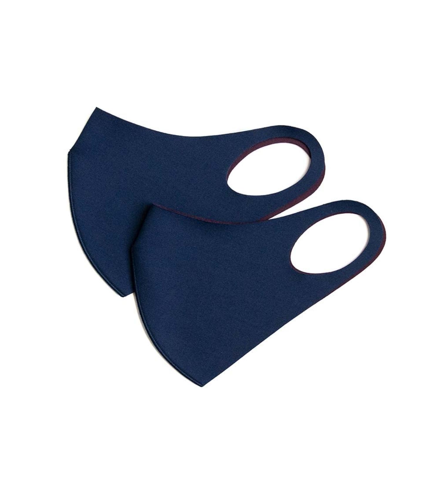 Buy Everyday Aerosilver Face Masks - Reusable Breathable Washable - Dark Navy & Burgundy - Made in Korea | International Shipping Available - Buy Online on GoSupps.com