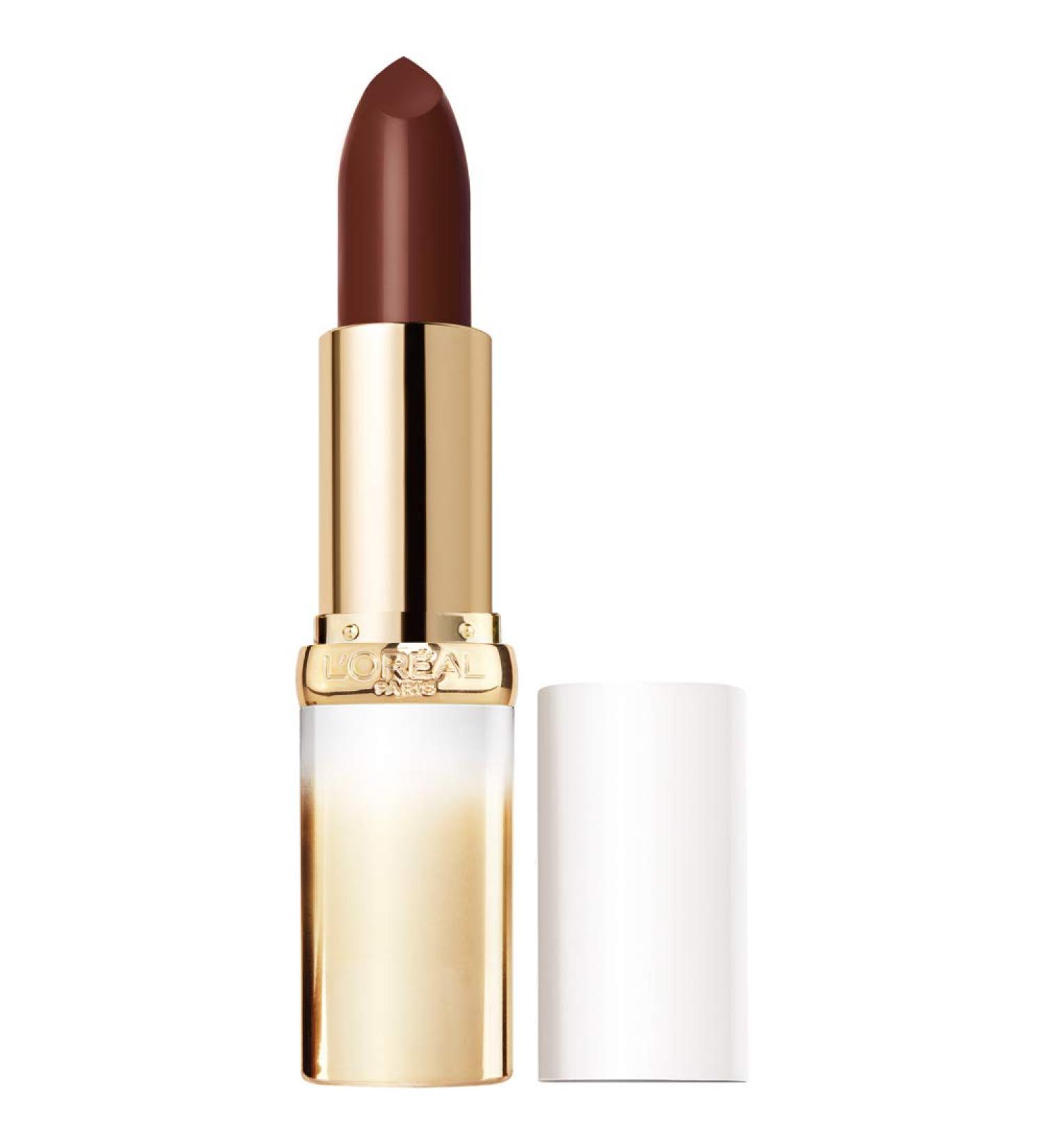 L'Oreal Paris Age Perfect Satin Lipstick 214 Cinnamon Spice 0.13 Ounce - Long-Lasting Hydration and Vibrant Color - Buy Online on GoSupps.com