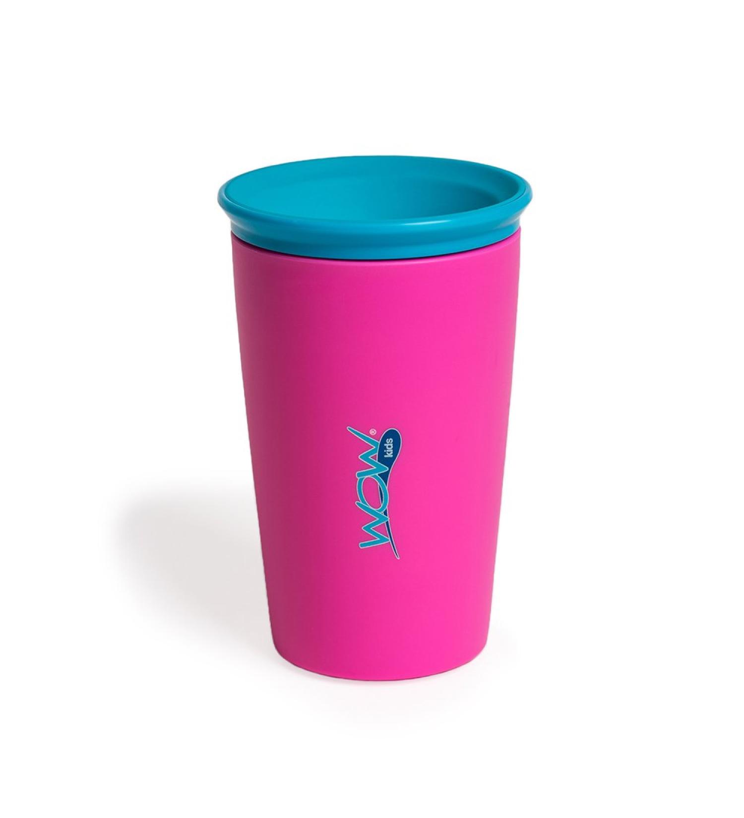 Wow Kids Original 360 Sippy Cup - Pink/Blue, 9 oz - Buy Online on GoSupps.com