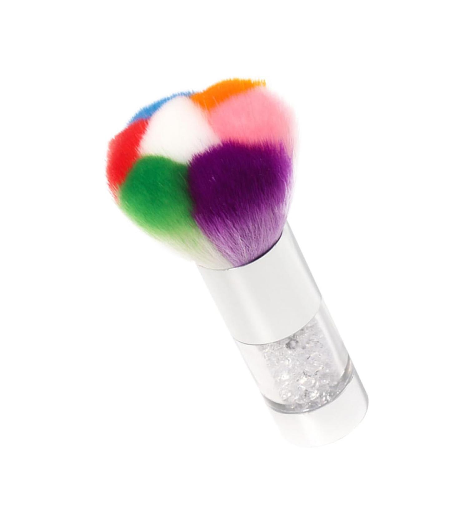 Healvian 1pc Dust Brush Nail Tools Makeup Tools Cleaning Tool Powder Brush Cleaner Convenient Nail Cleaner Brush Acrylic Brush Portable Nail Nail Art Brush Premium Plastic Abs 11.5x6cm Silver - Buy Online on GoSupps.com