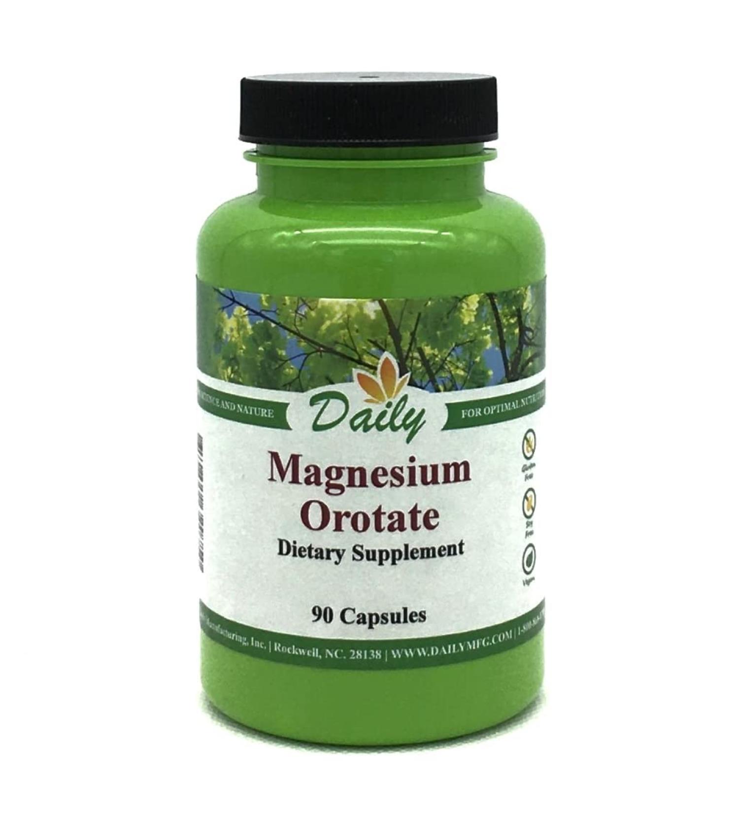 Daily's Magnesium Orotate (90 Vegetarian Capsules)