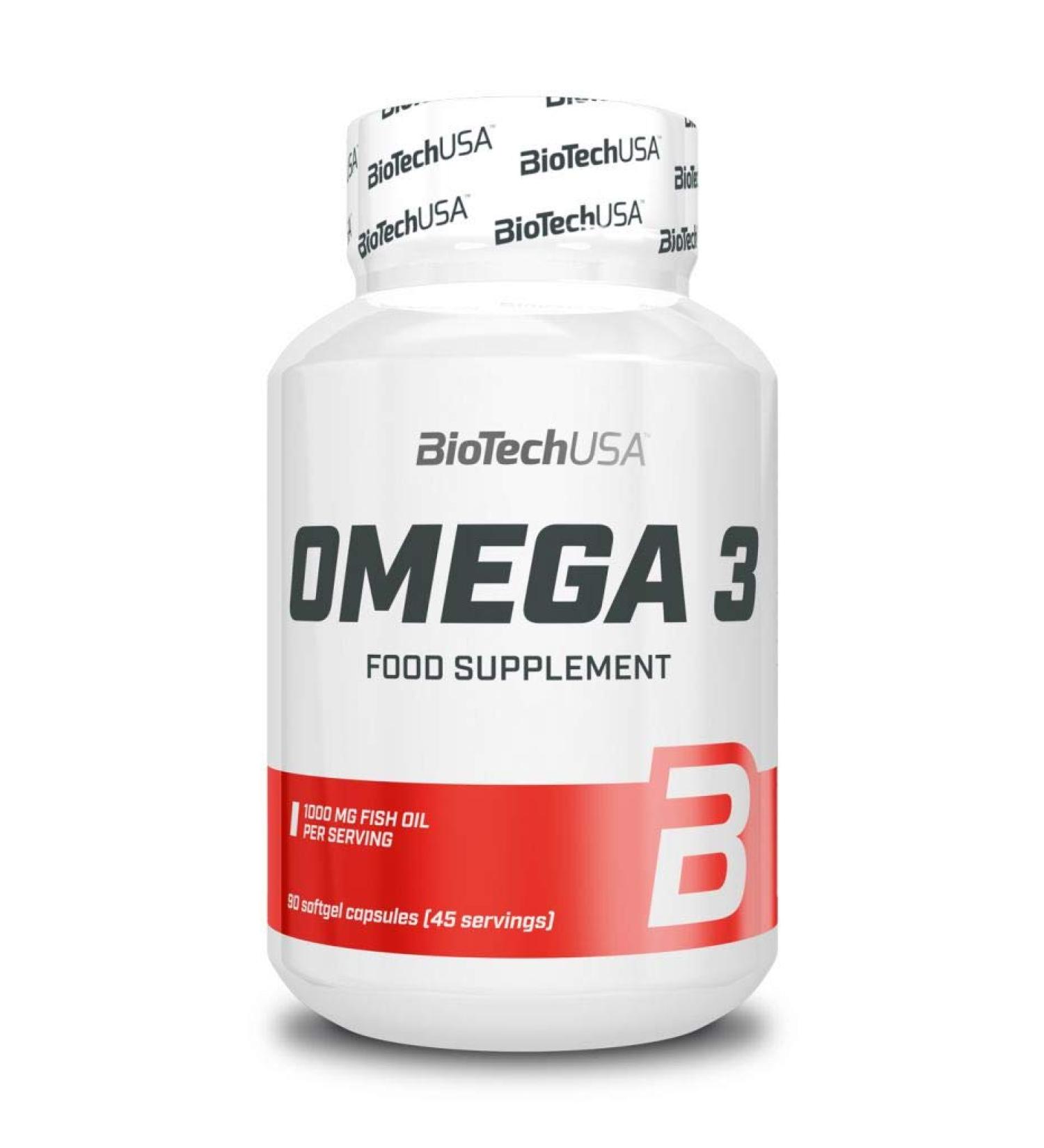 Biotech USA Mega Omega 3 90 capsules box 5 pieces - Buy Online on GoSupps.com