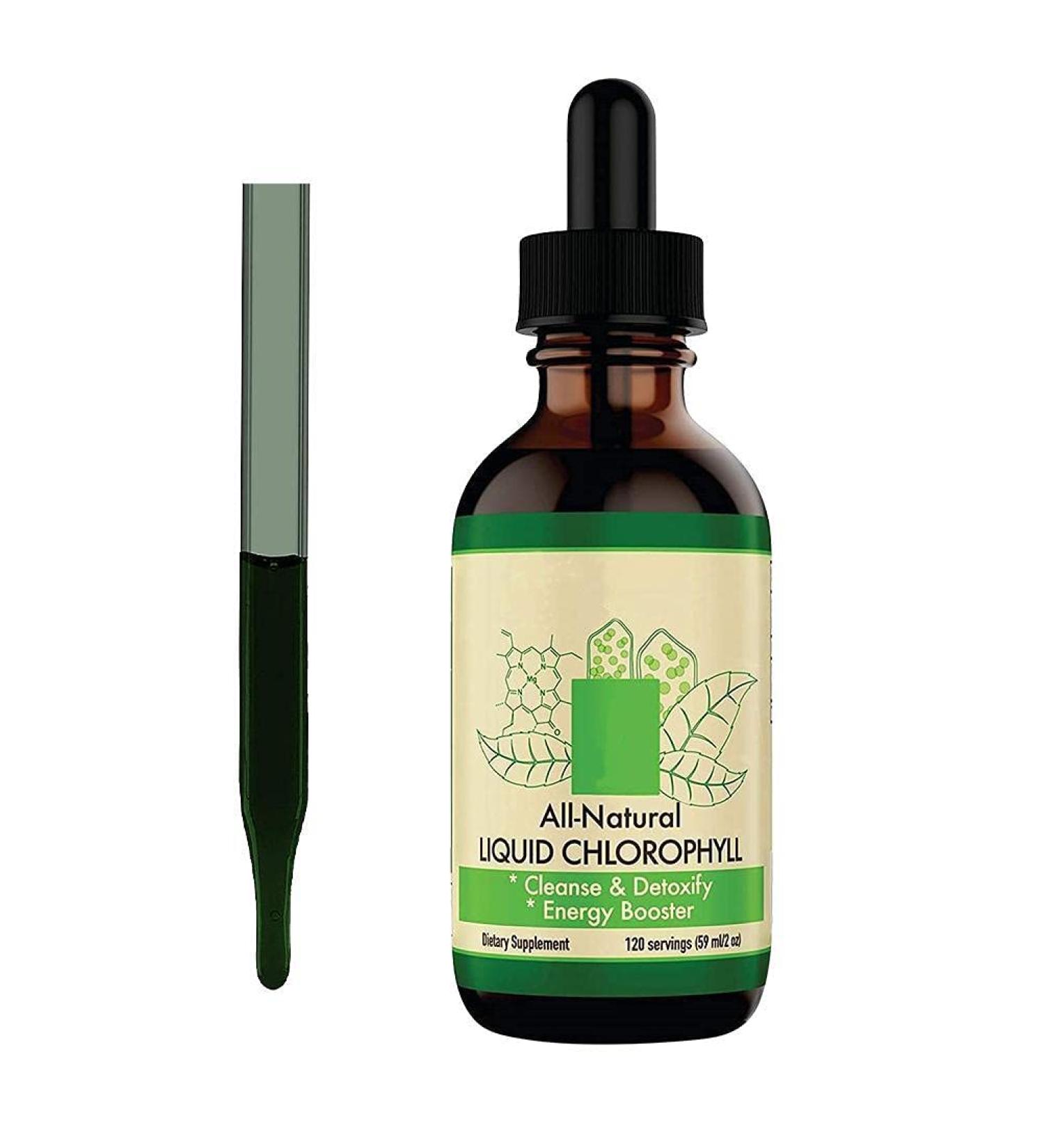 BBABBT Liquid Chlorophyll Drops 59ml - Energy Booster Digestive Health & Immune Support - Shop Internationally - Buy Online on GoSupps.com