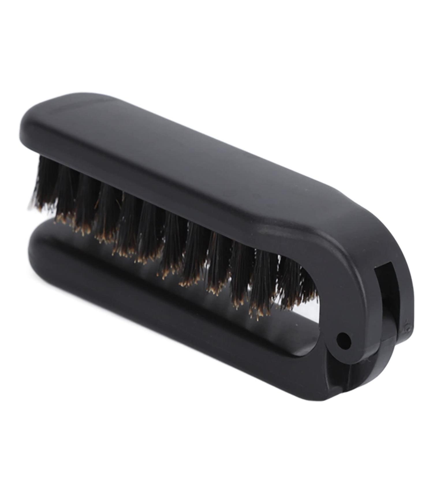 Folding Hair Brush Foldable Beard Brush Waterproof Grooming Cleaning Beard Black Beard Styling Comb for Men Household Outdoor Travel - Buy Online on GoSupps.com