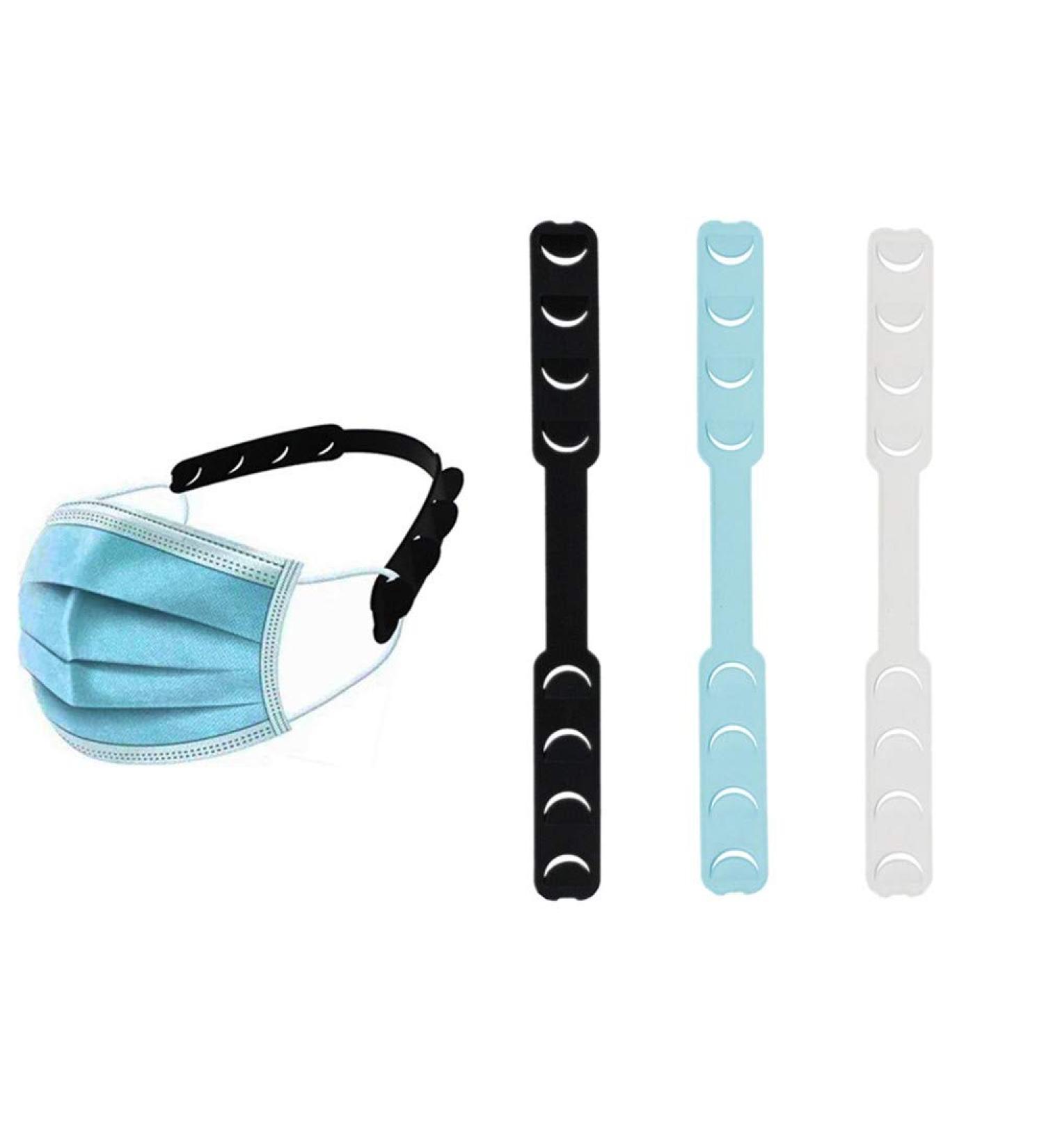 Ulalaza 5-Part Ear Protection Hooks with Adjustable Strap - Anti-Noise Face Buckles K02 - Mix Color - Buy Online on GoSupps.com