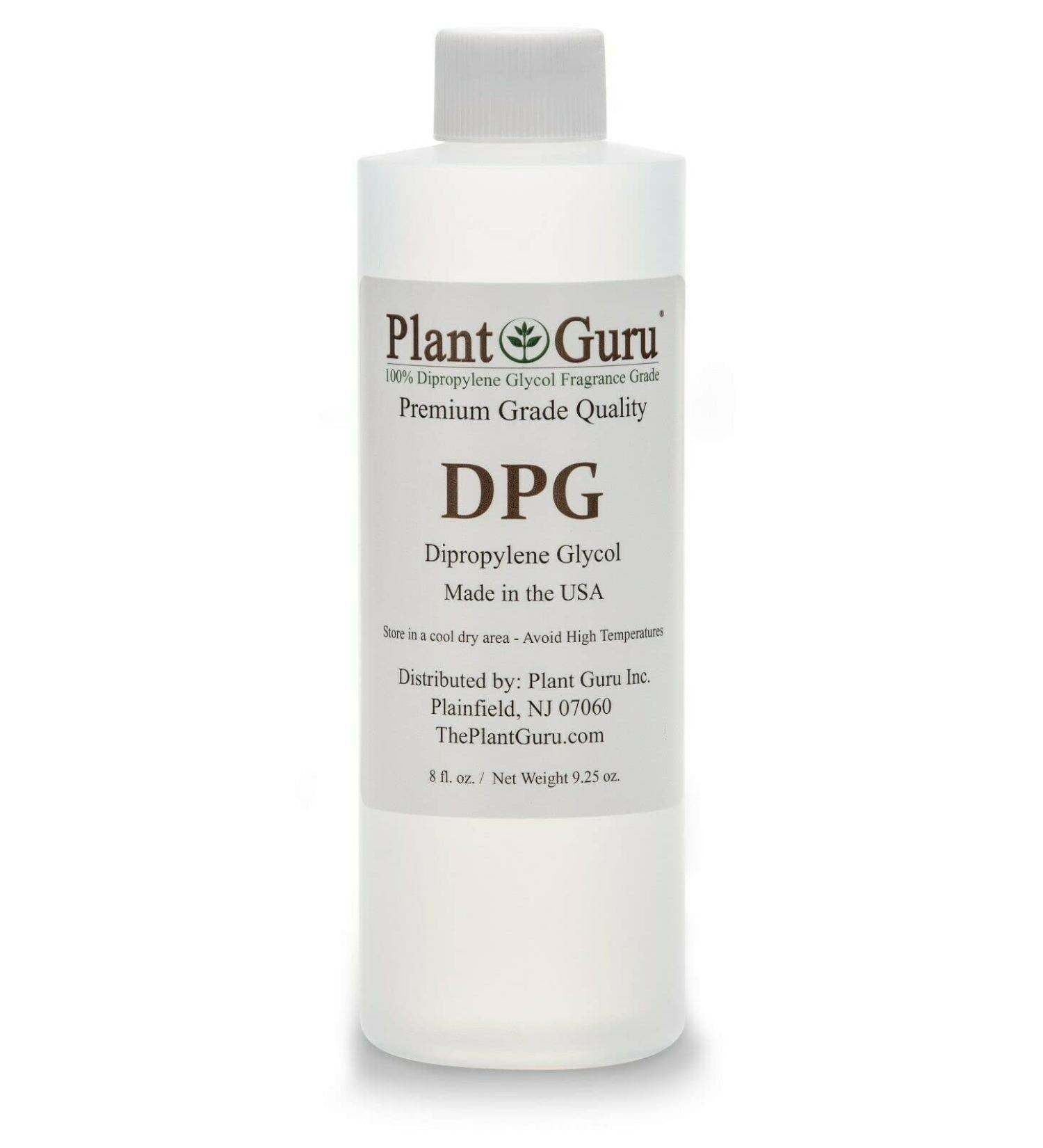 Dipropylene Glycol DPG 8 oz. - Fragrance Grade Carrier Oil - Great for Incense Making Perfume and Body Oils. Odorless 8 Fl Oz (Pack of 1) - Buy Online on GoSupps.com