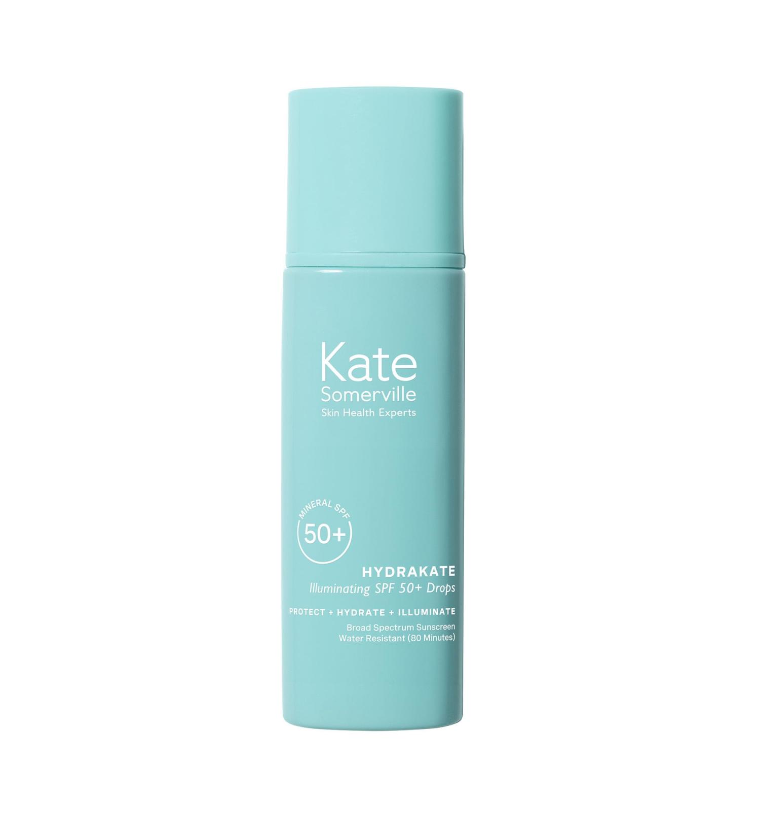 Kate Somerville HydraKate Illuminating Sunscreen Drops - 50+ SPF Zinc Oxide Tinted Moisturizer Anti-Aging - Buy Online - Buy Online on GoSupps.com