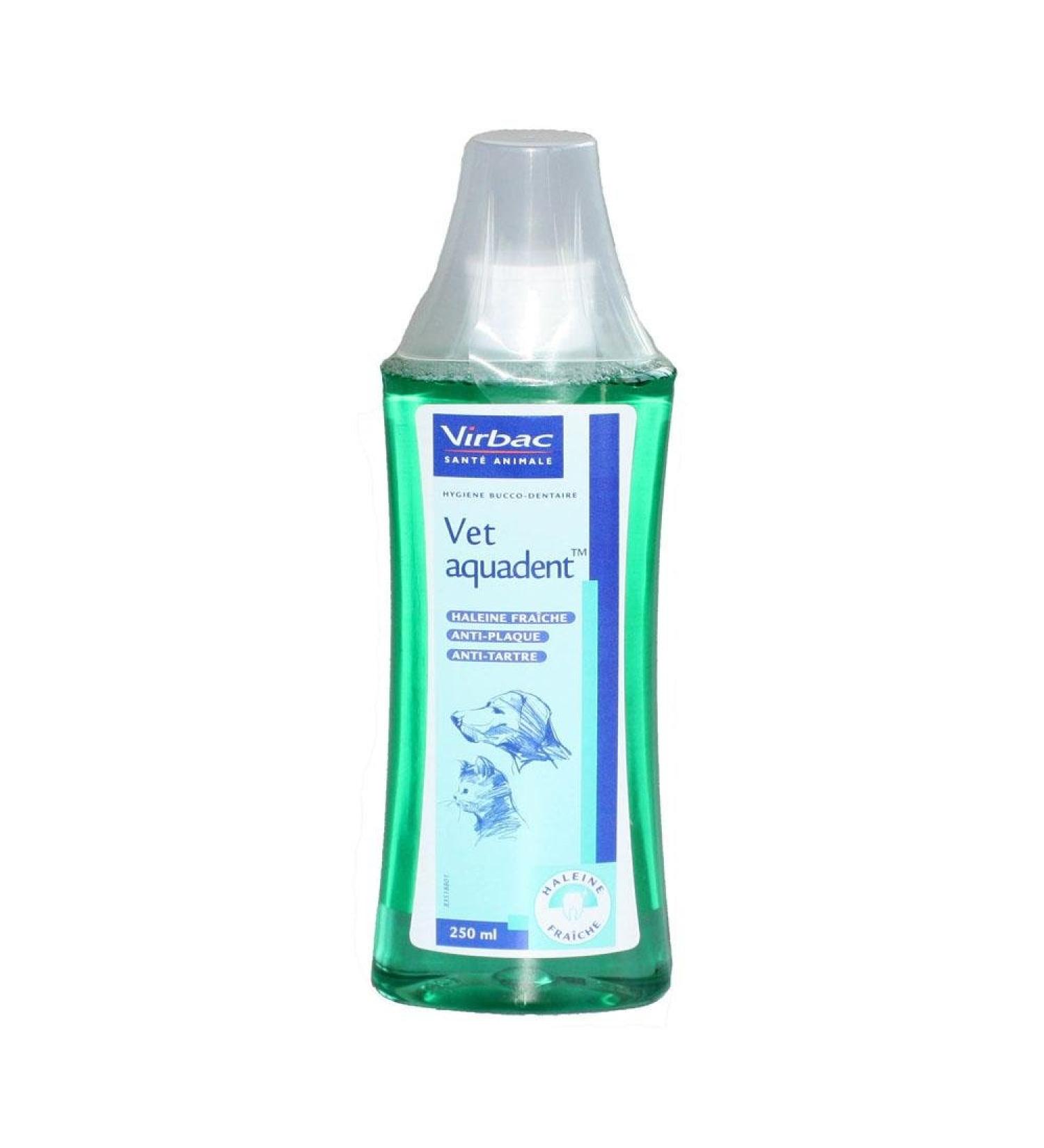 MEDICAMENTO Vet Aquadent 250 ML. Azul