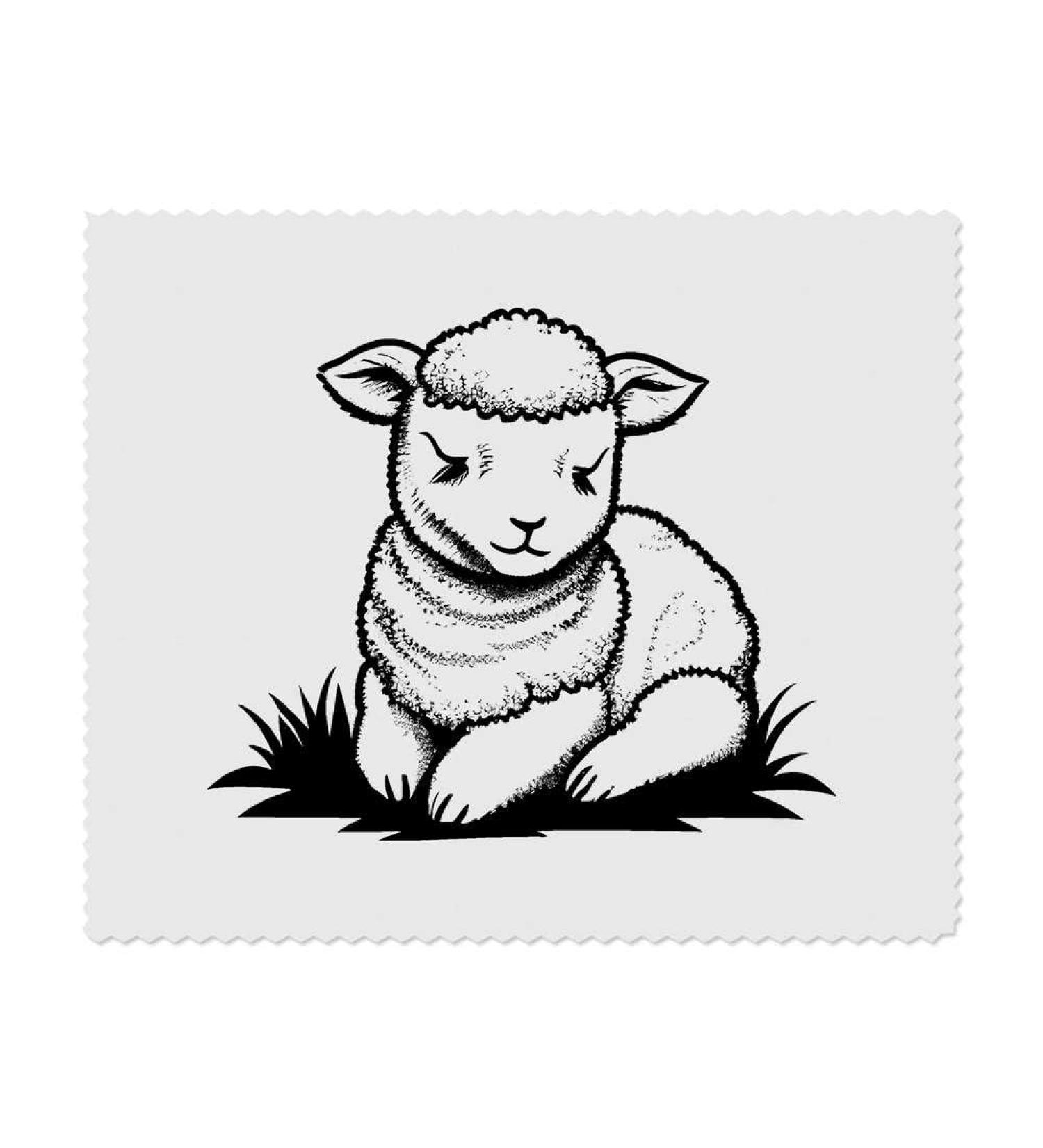 Buy 2 x Sleeping Lamb Microfiber Cleaning Cloths - Eco-Friendly Ultra Soft Perfect for All Surfaces - International Shipping Available - Buy Online on GoSupps.com