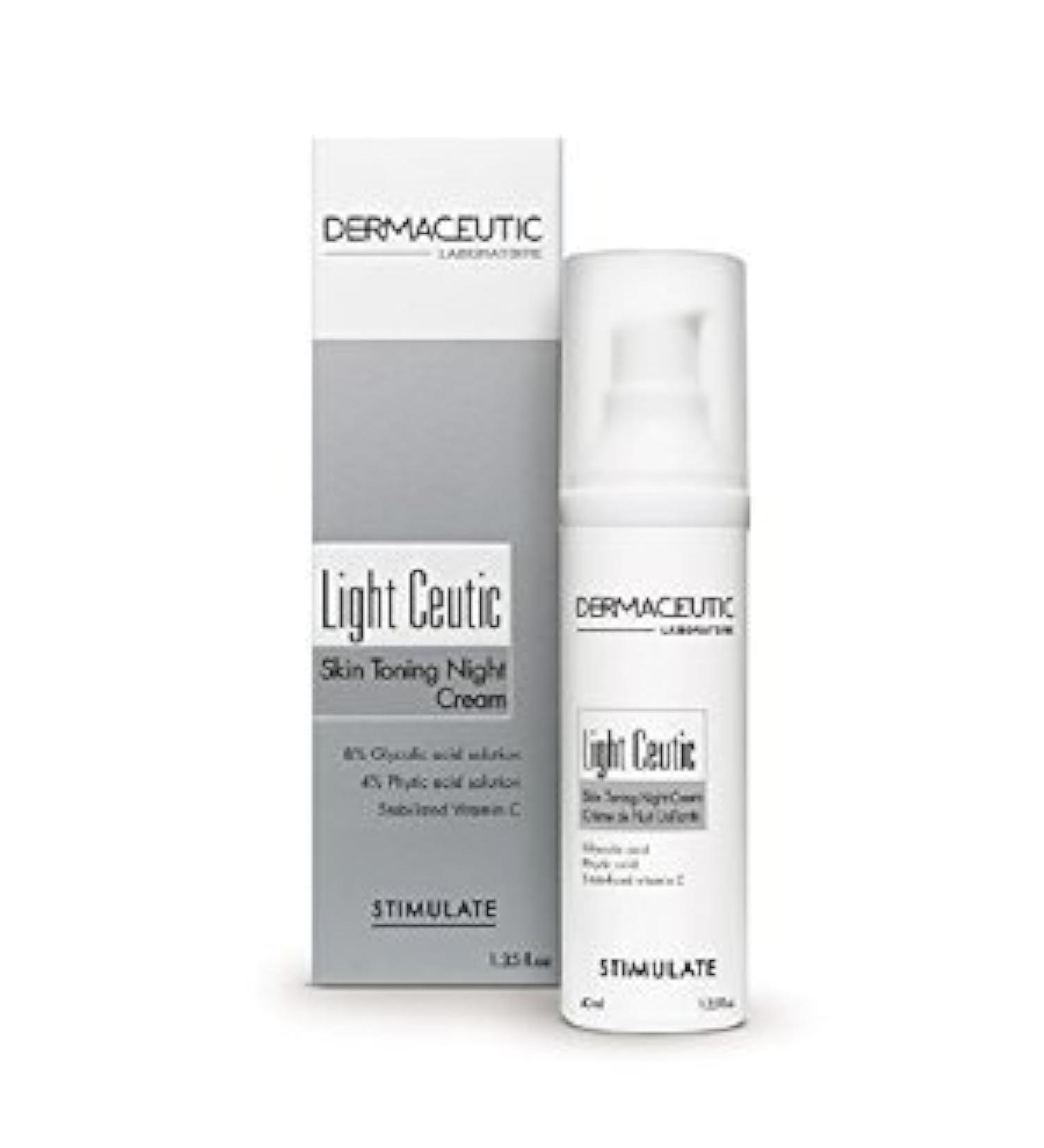 Dermaceutic Light Ceutic Skin Toning Night Cream (40 ml) 1.35 fl oz