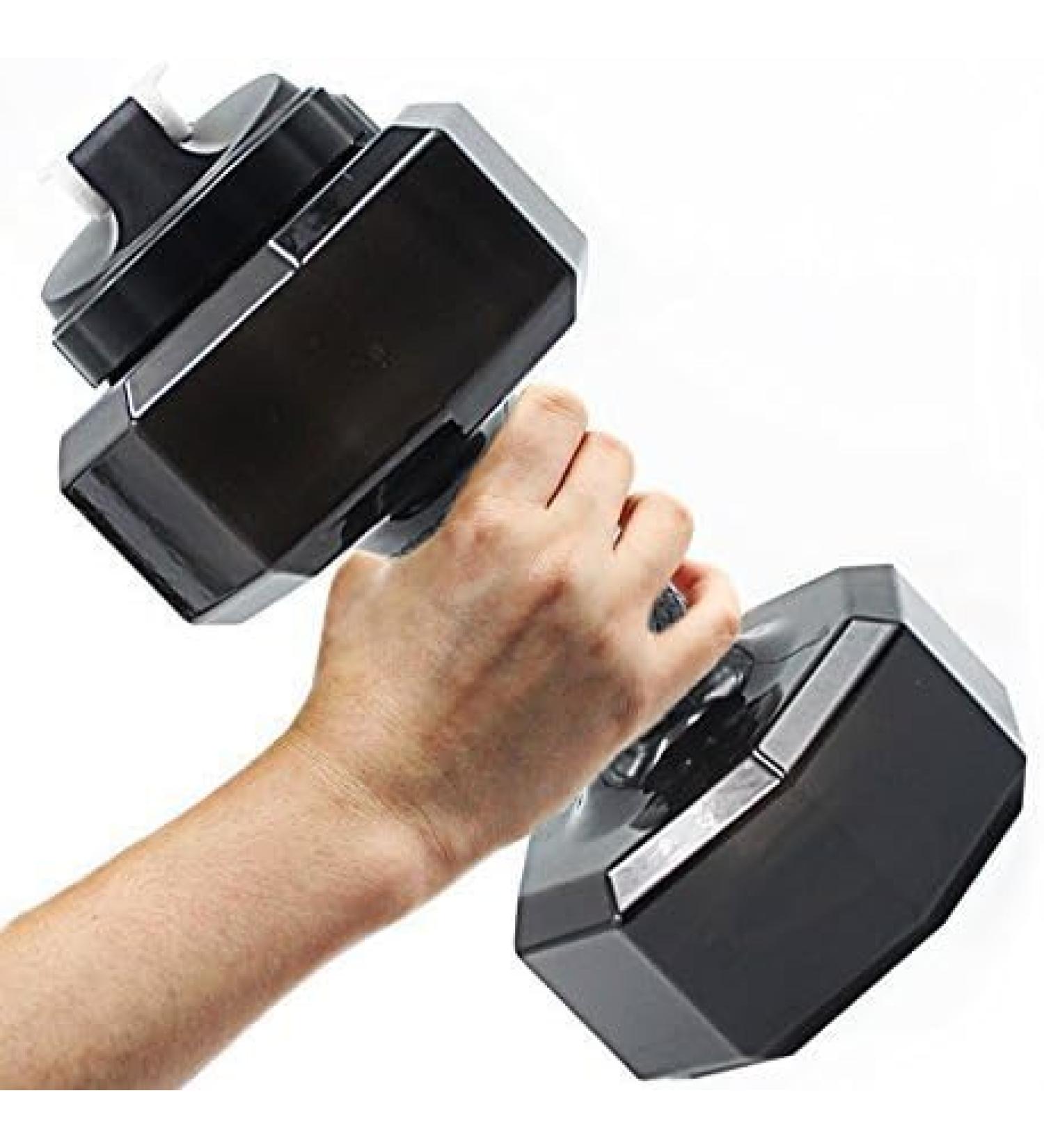 Dumbbell Shape Water Bottle - 2.2L/75oz PETG Sports Fitness Jug for Gym  Yoga  Running  Cycling & Camping - Buy Online on GoSupps.com