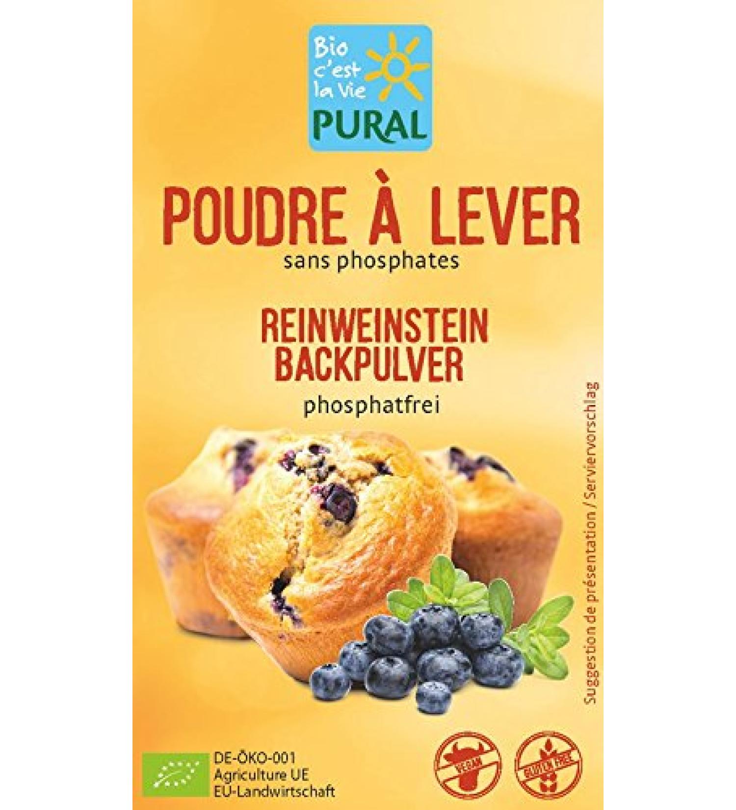 Pural Gluten Free and Organic Lifting Powder (3x21g)