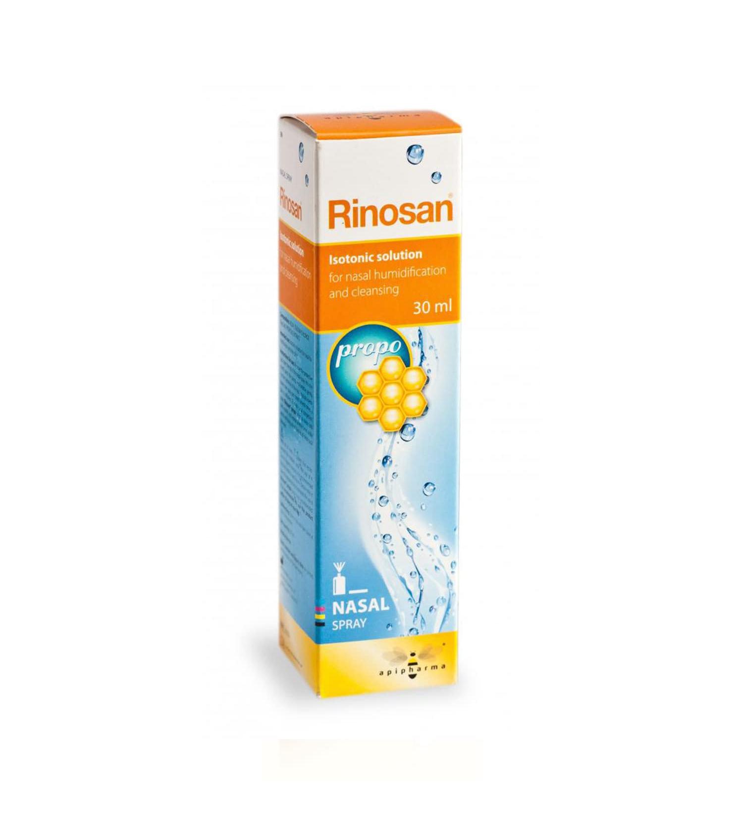 Apipharma Rinosan Propo Nasal Spray with Bee Propolis - Isotonic Solution - Buy Online on GoSupps.com