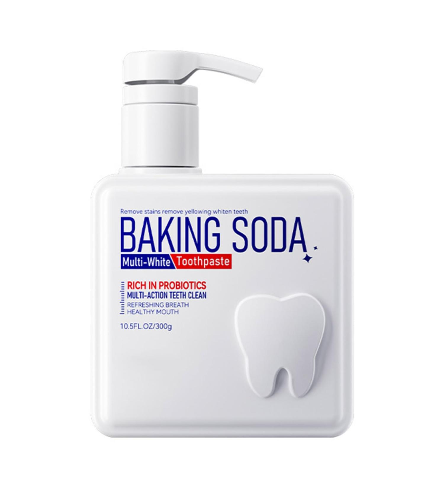Fresh Breath Press-on Toothpaste | Daily Deep Cleaning Tablets That Help with Stain Removal White One Size One Size White - Buy Online on GoSupps.com