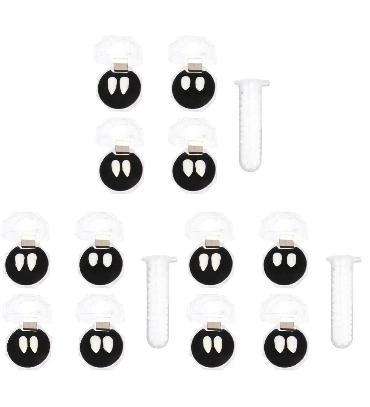 Bestoyard Halloween Vampire Fangs 3-Pack - False Werewolf Teeth for Costume Party - Buy Online on GoSupps.com