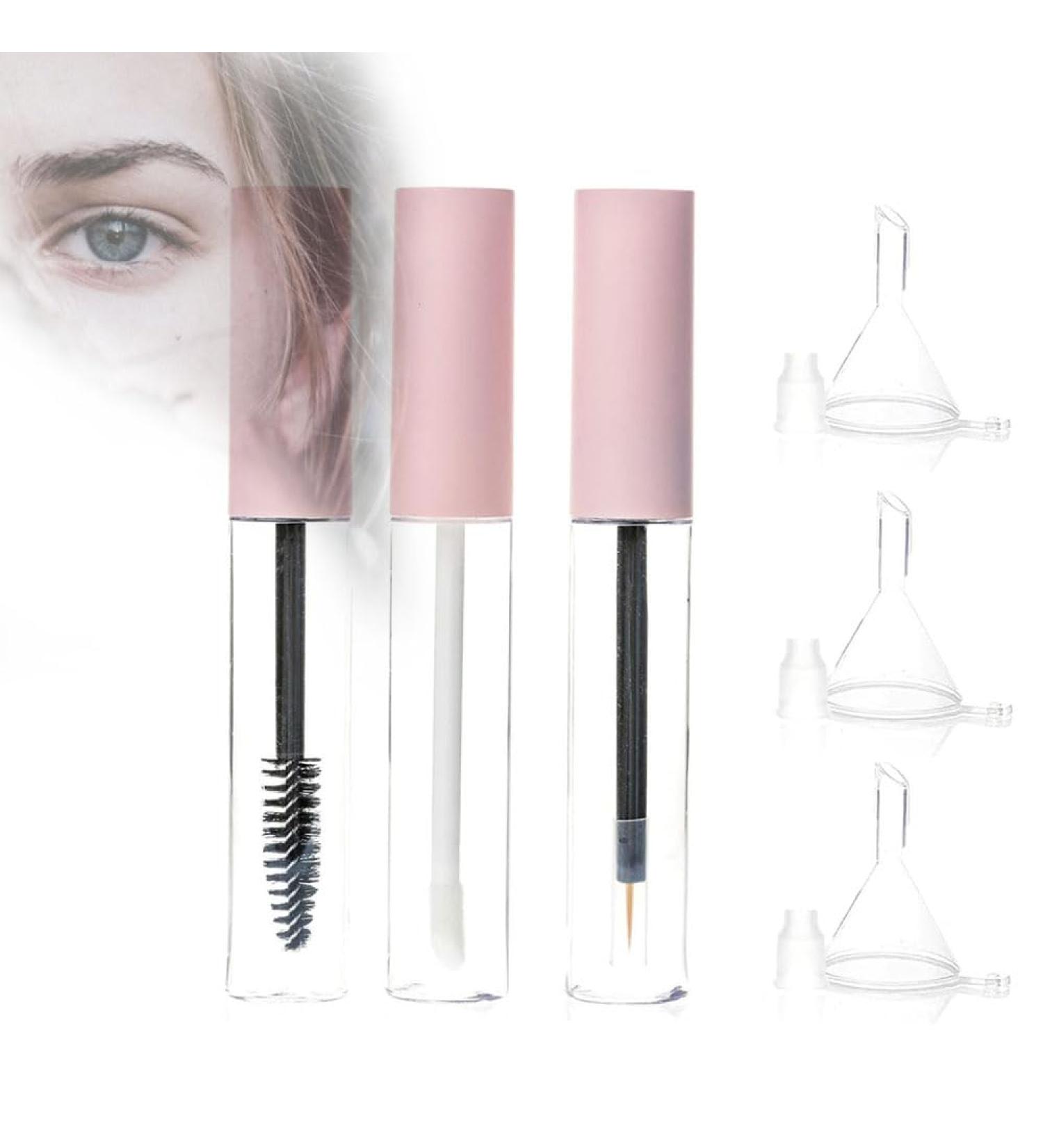 Empty Mascara Tube And Wand 10ml Empty Mascara Tube And Wand Mini Mascara Tube Mascara Tubes Empty Eyeline Tube Empty Empty Mascara Bottles With Brush (Pink) - Buy Online on GoSupps.com