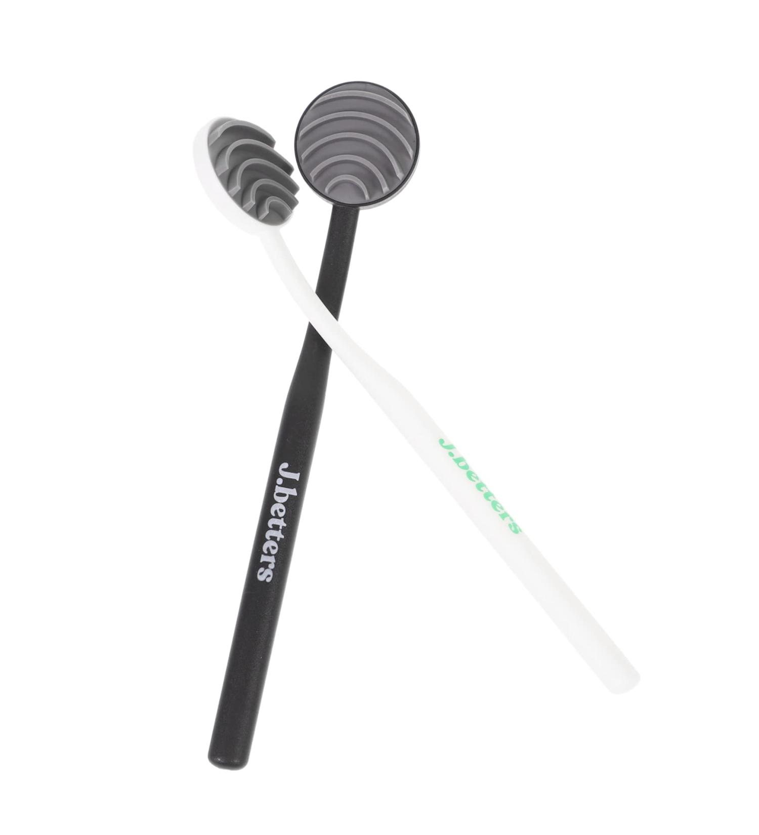 Gatuida Tongue Cleaning Brush - Oral Hygiene Tool for Adults & Toddlers | Effective Tongue Scraper | 18.5x3.5cm - Best Oral Care Solution - Buy Online on GoSupps.com