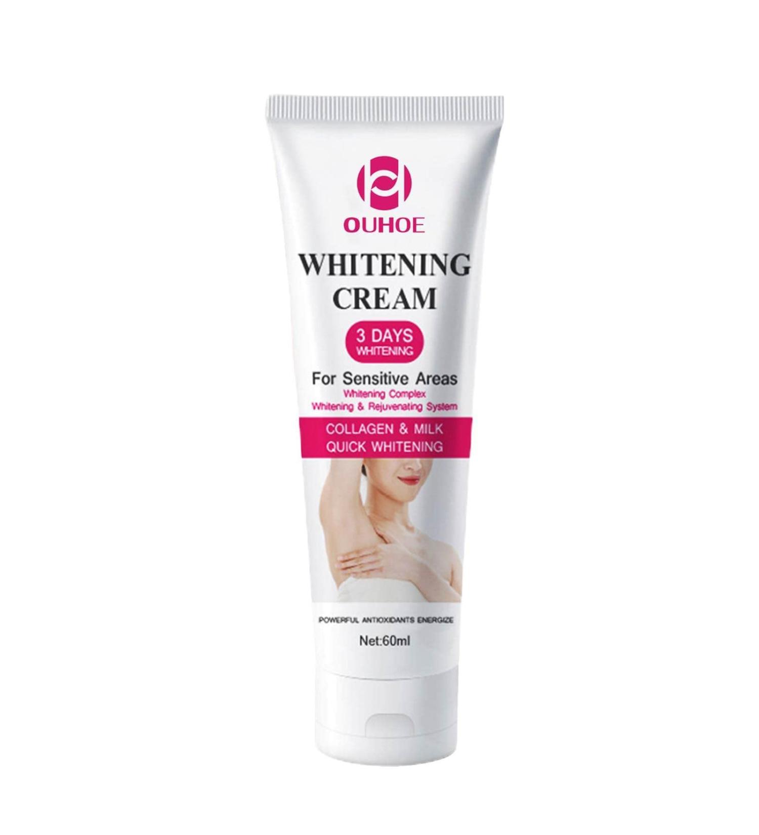 Underarm Whitening Cream - 70ml Nourishing Brightening Cream with Vitamin E and Ceramide | Women's Underarm Cream Moisturizes Underarms Elbows Breasts Aibyks - Buy Online on GoSupps.com