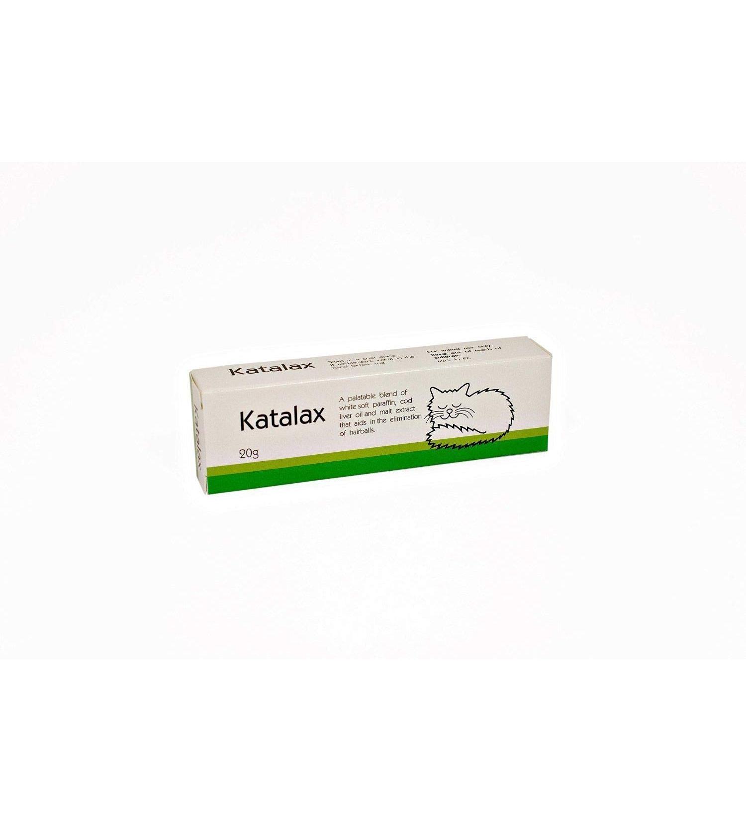 Katalax for Cats (Hairballs/Furballs) 20g Tube