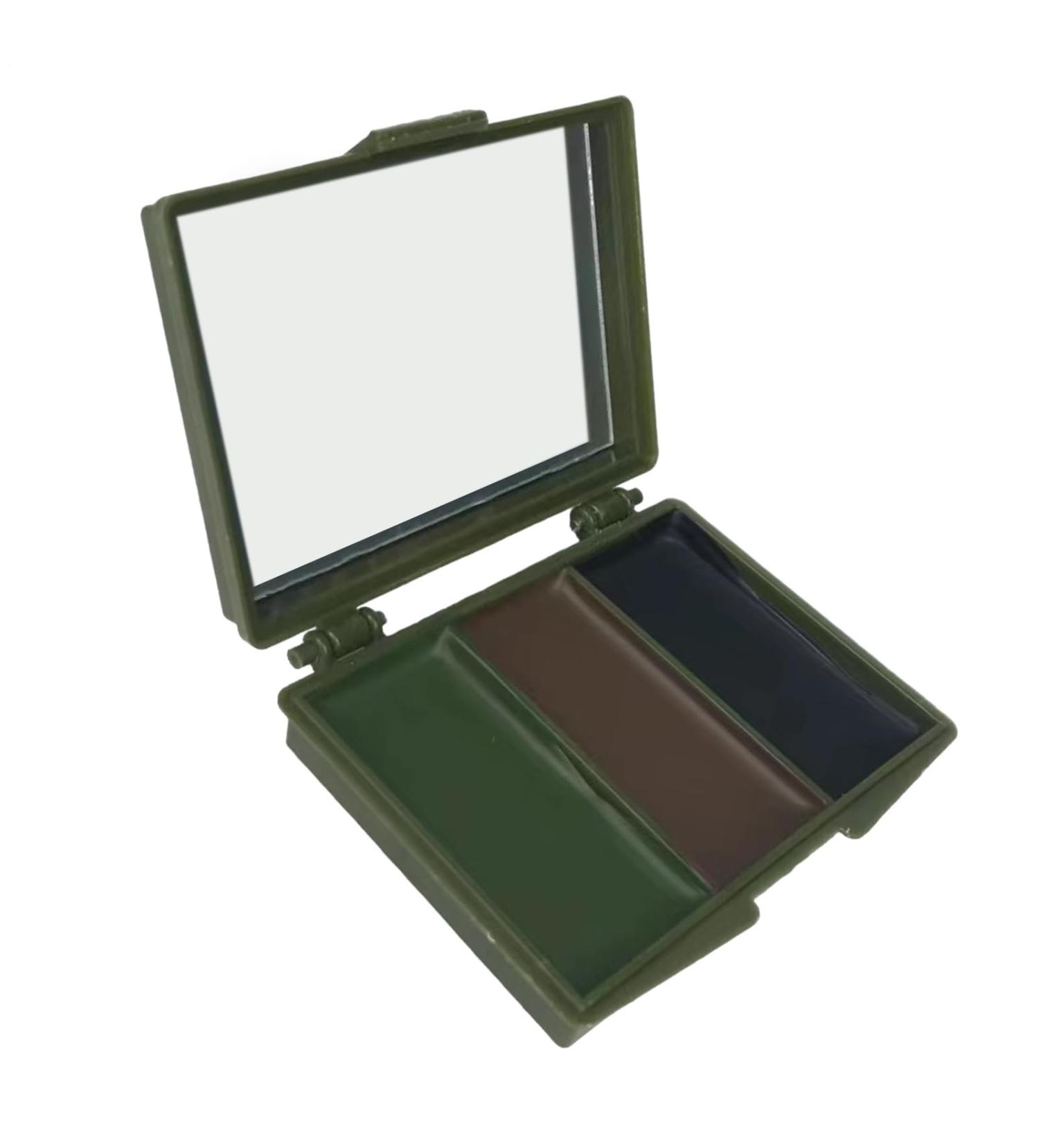 CAAMO Face Paint 3 Colors - CAAMO PAINT | Camouflage Hunting Face Paint with Mirror | Multicolor Concealer for Hunting Outdoor Survival Body Concealment and - Buy Online on GoSupps.com