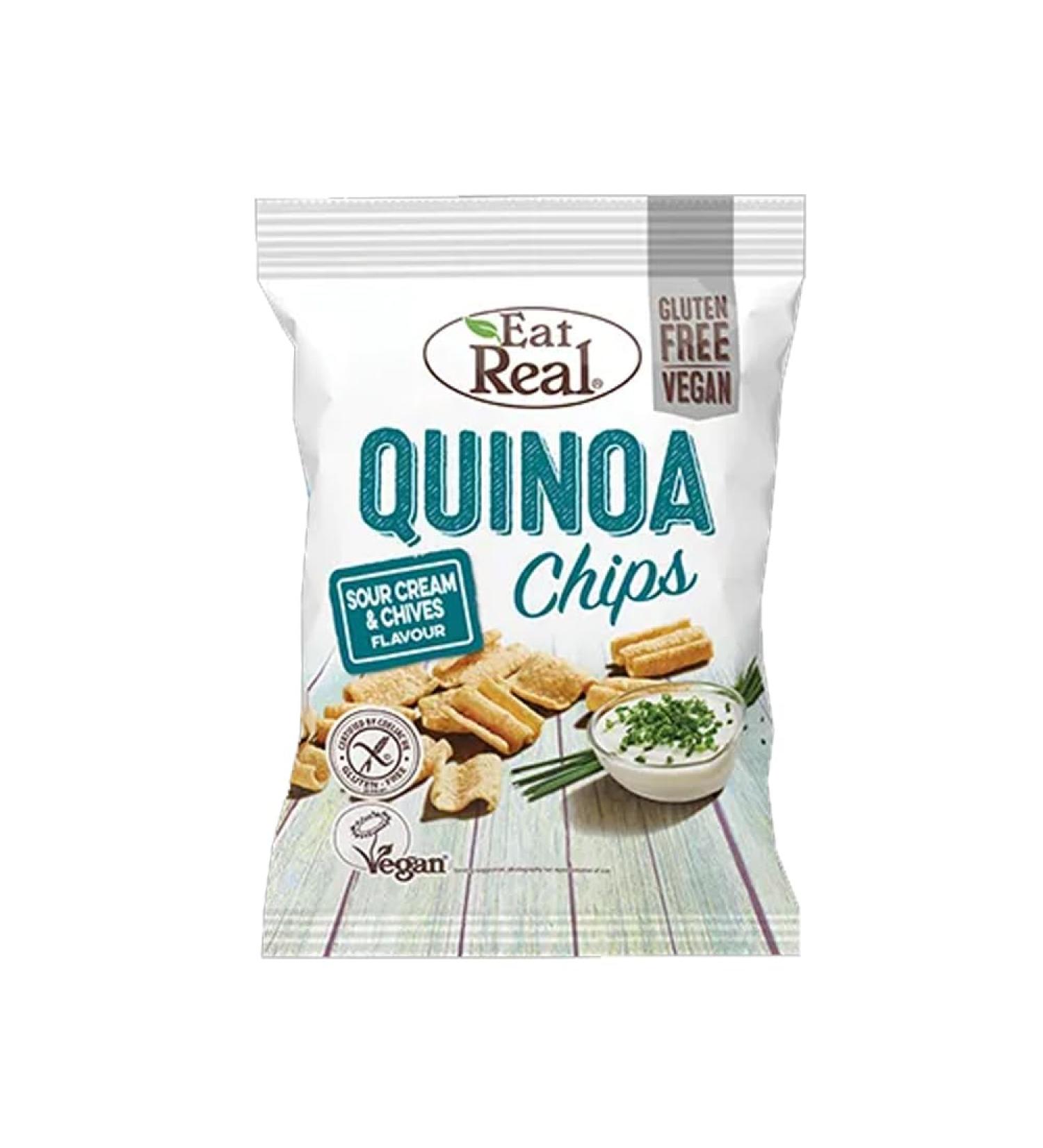 Chips Crisps Bags Collections - Deliciously light & Crispy Chips Bags (2 Packs Sour Cream & Chives 80g)
