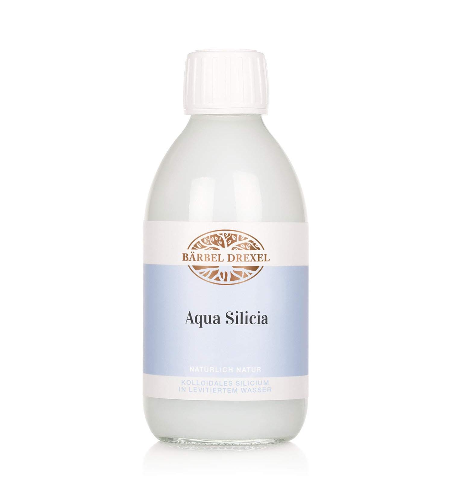 B rbel Drexel Aqua Silicia - Colloidal Silicon in Levitated Water (250ml) | Vegan German Supplement for Skin Hair Nails & Connective Tissue - Buy Online on GoSupps.com