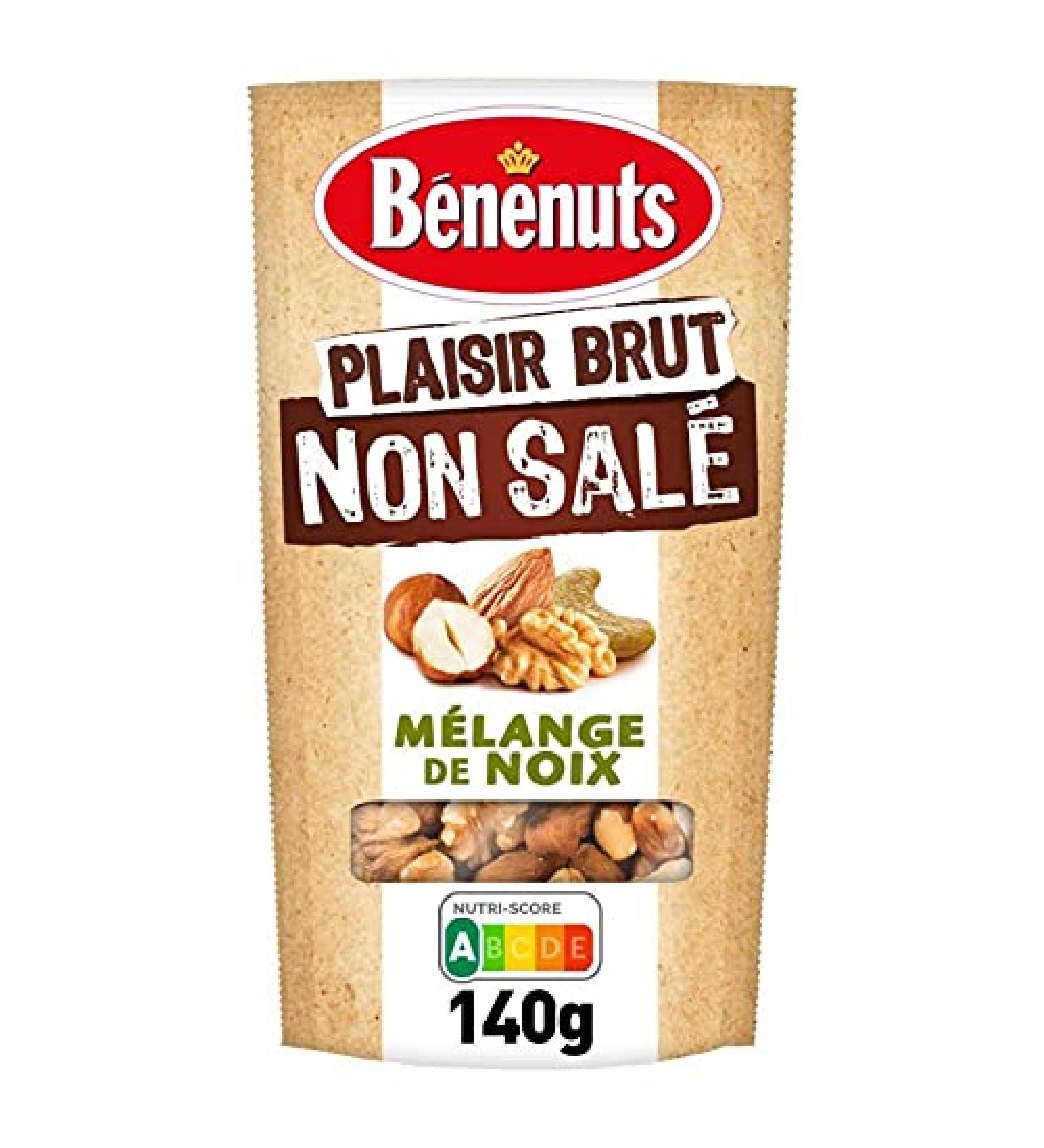 BENENUTS Unsalted Raw Pleasure Nut Mix 140 g Pack of 3 Special Offer - Buy Online on GoSupps.com