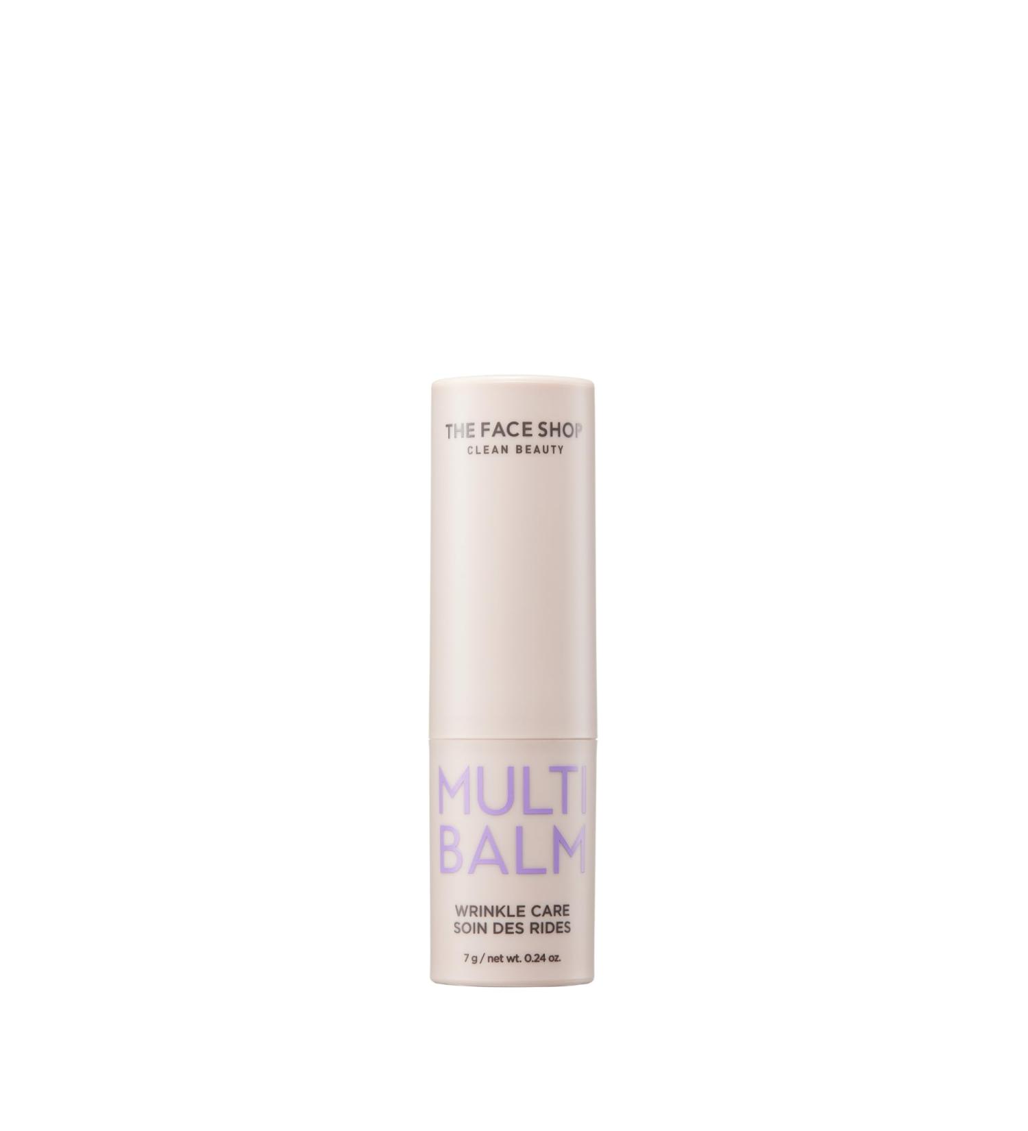 The Face Shop Wrinkle Care Multi Balm - Anti-Wrinkle Moisturizer for Fine Lines & Neck | Korean Skin Care with Castor Moringa & Argan Oil - Shop Internationally - Buy Online on GoSupps.com
