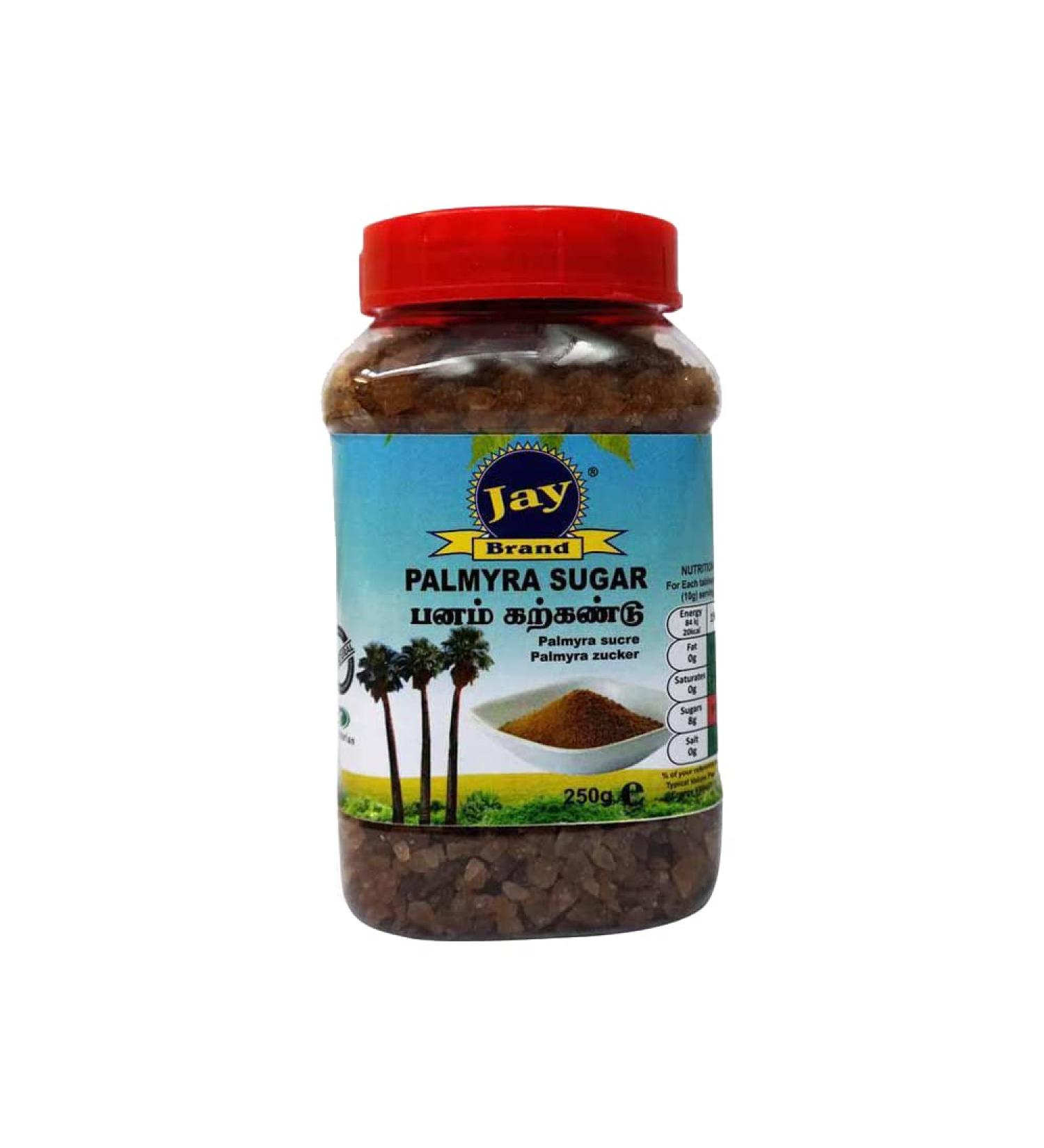 Jay Brand Palmyrah Sugar | 250G | Natural Sweetener | No Preservatives Added |Gluten Free | Indian Origin - Buy Online on GoSupps.com