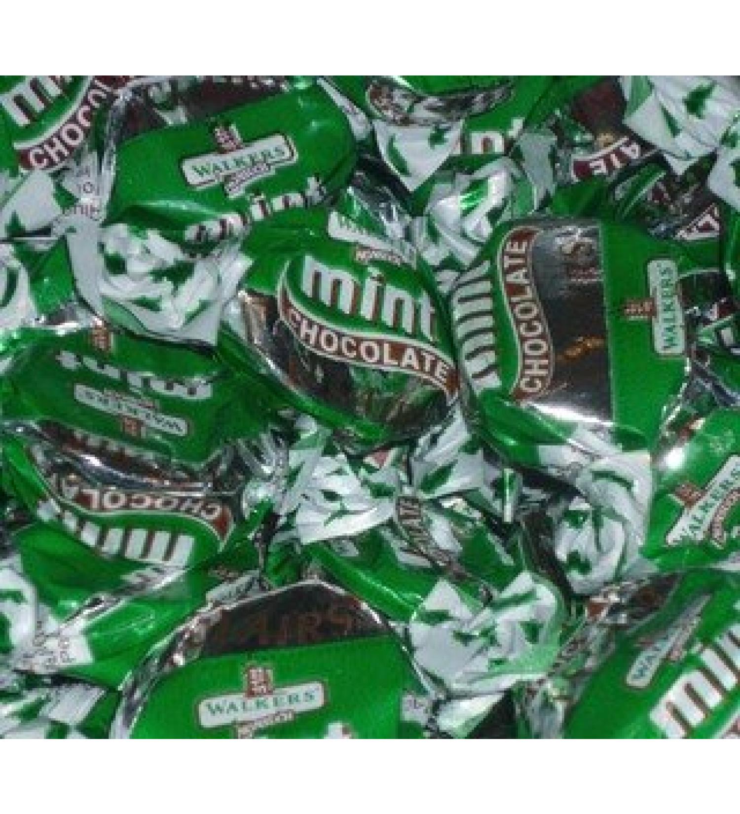 Walkers Mint Toffees (Chocolate Centre) 2.5 Kilo bag