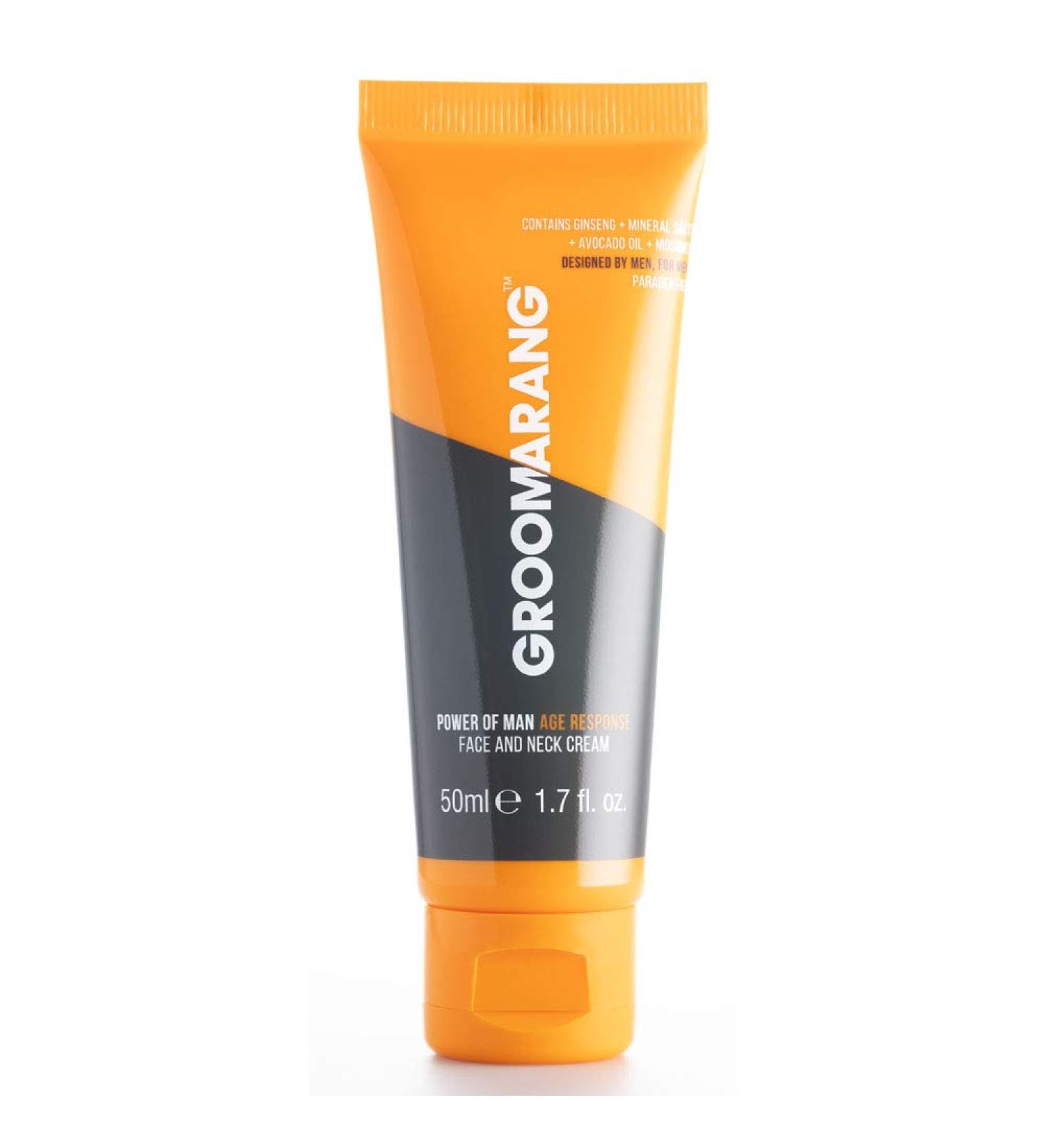 Power Of Man Anti-Ageing Cream - Day & Night Formula for Face & Neck with Avocado Oil Mineral Salts Ginseng & Niosomes - Enhance Youthful Skin Worldwide - Buy Online on GoSupps.com