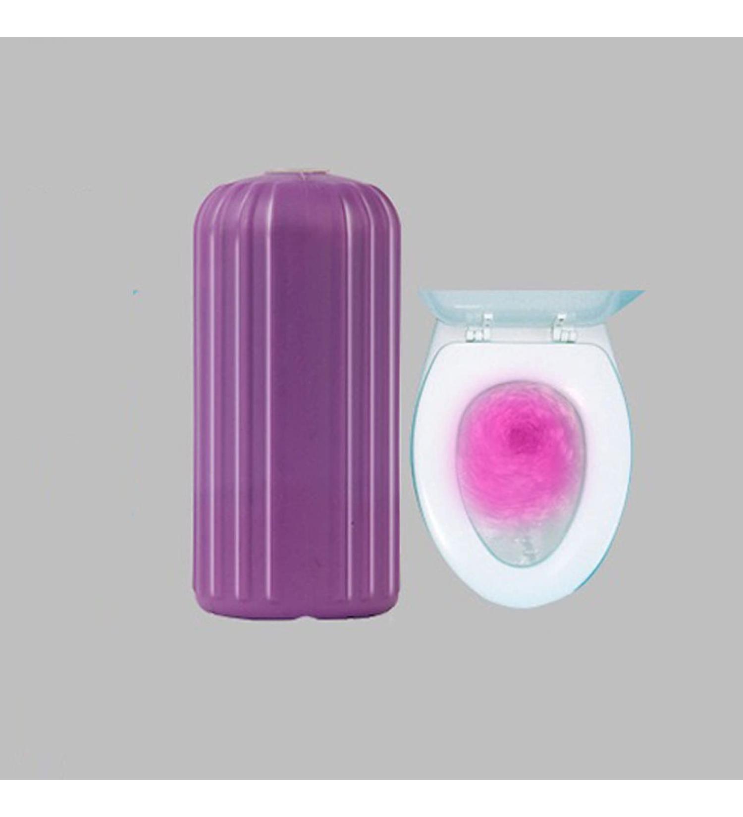 Toilet Bowl Cleaners Toilet Tank Bowl Cleaner Bottled Multipurpose Bathroom Cleaners Easy Use for Home Hotel Dormitory Bathroom(Lavender)