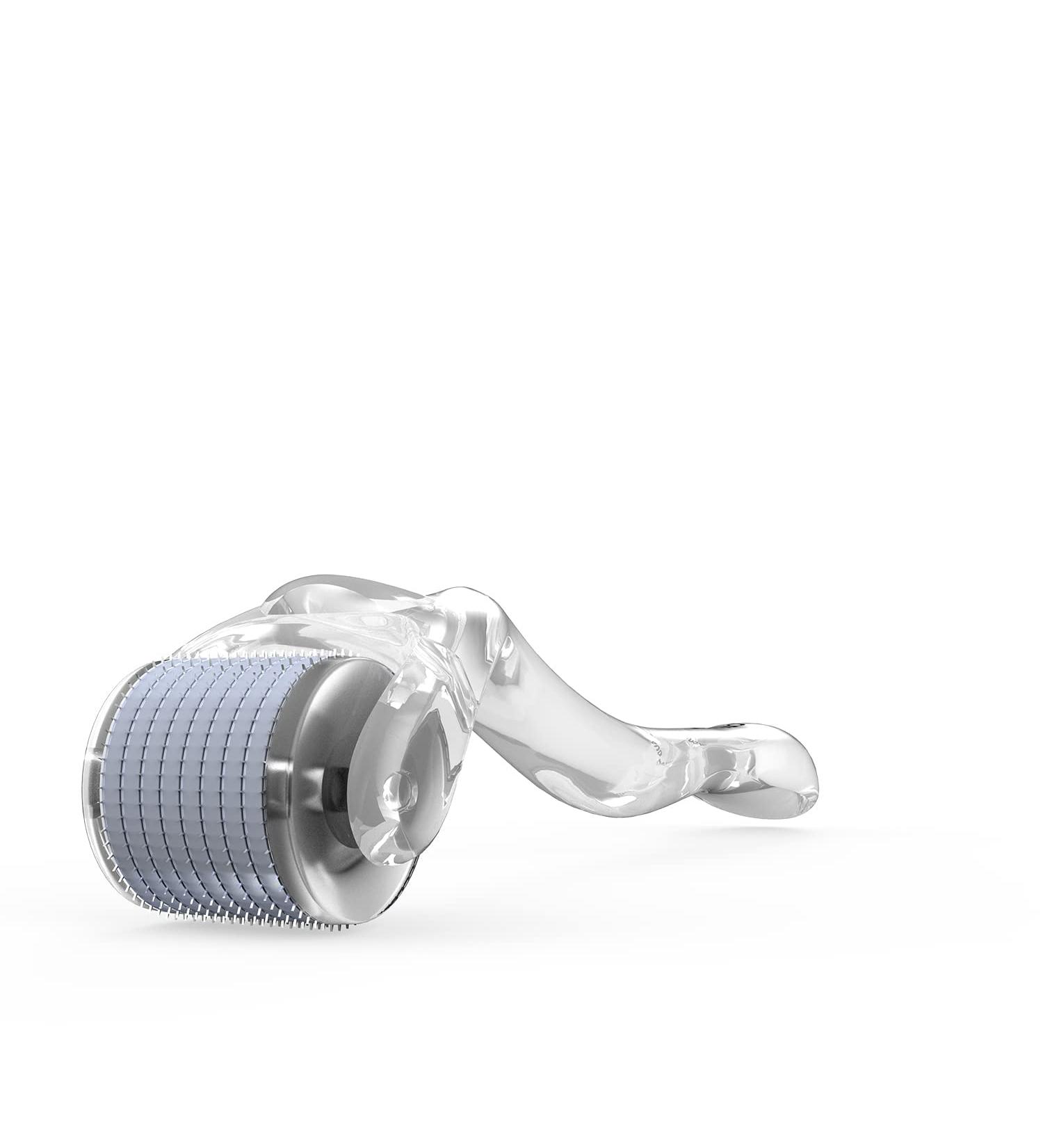 AUDUODUO Dermaroller 0.5 mm Needle Roller Microneedling Roller for Skin Care and Hair Care with Micro Needling 540 Silver Needles Face Roller with Needles - Buy Online on GoSupps.com