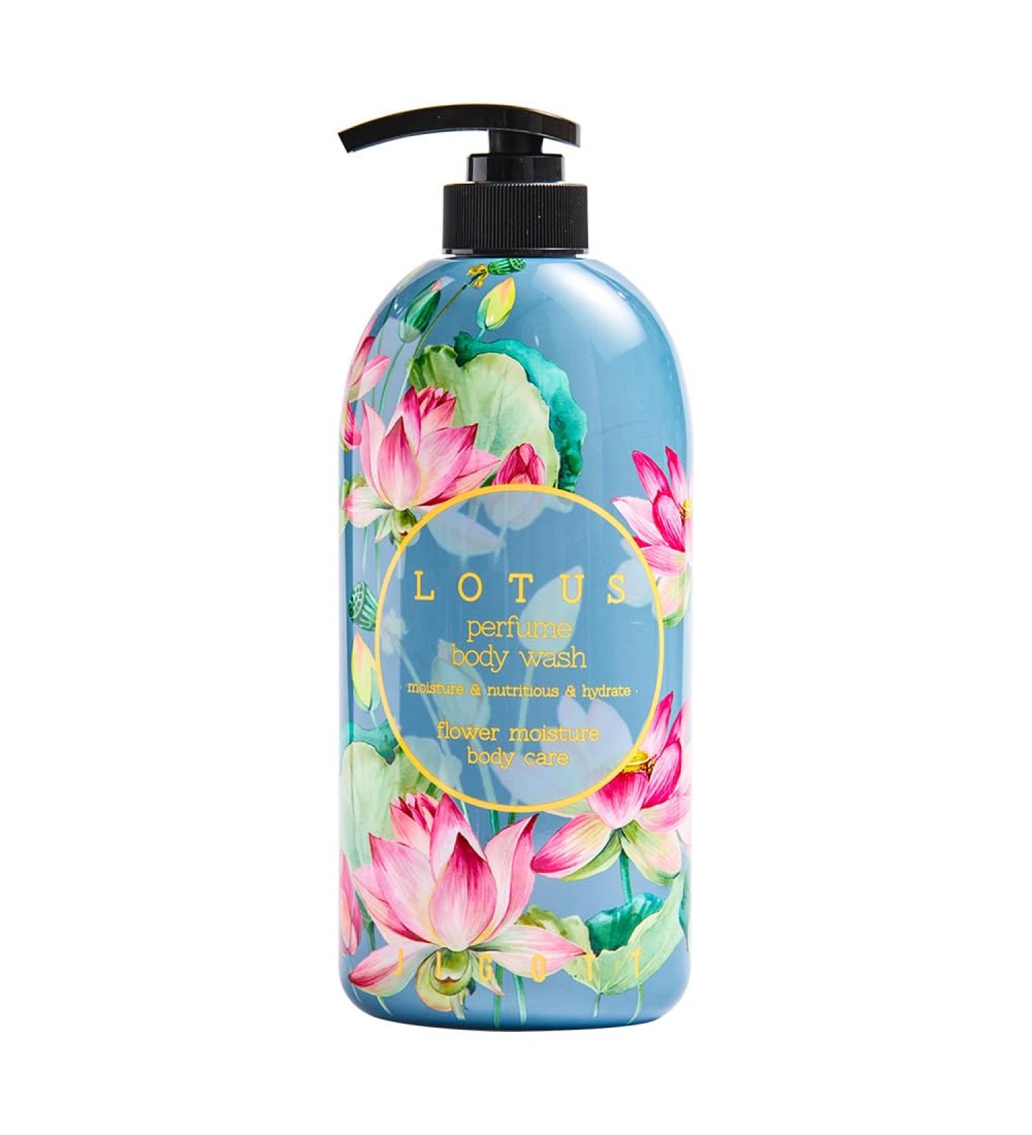 Jigott - Lotus Perfume Body Wash 25.3 FL OZ/ 750ml K-beauty Korean Skincare - Buy Online on GoSupps.com