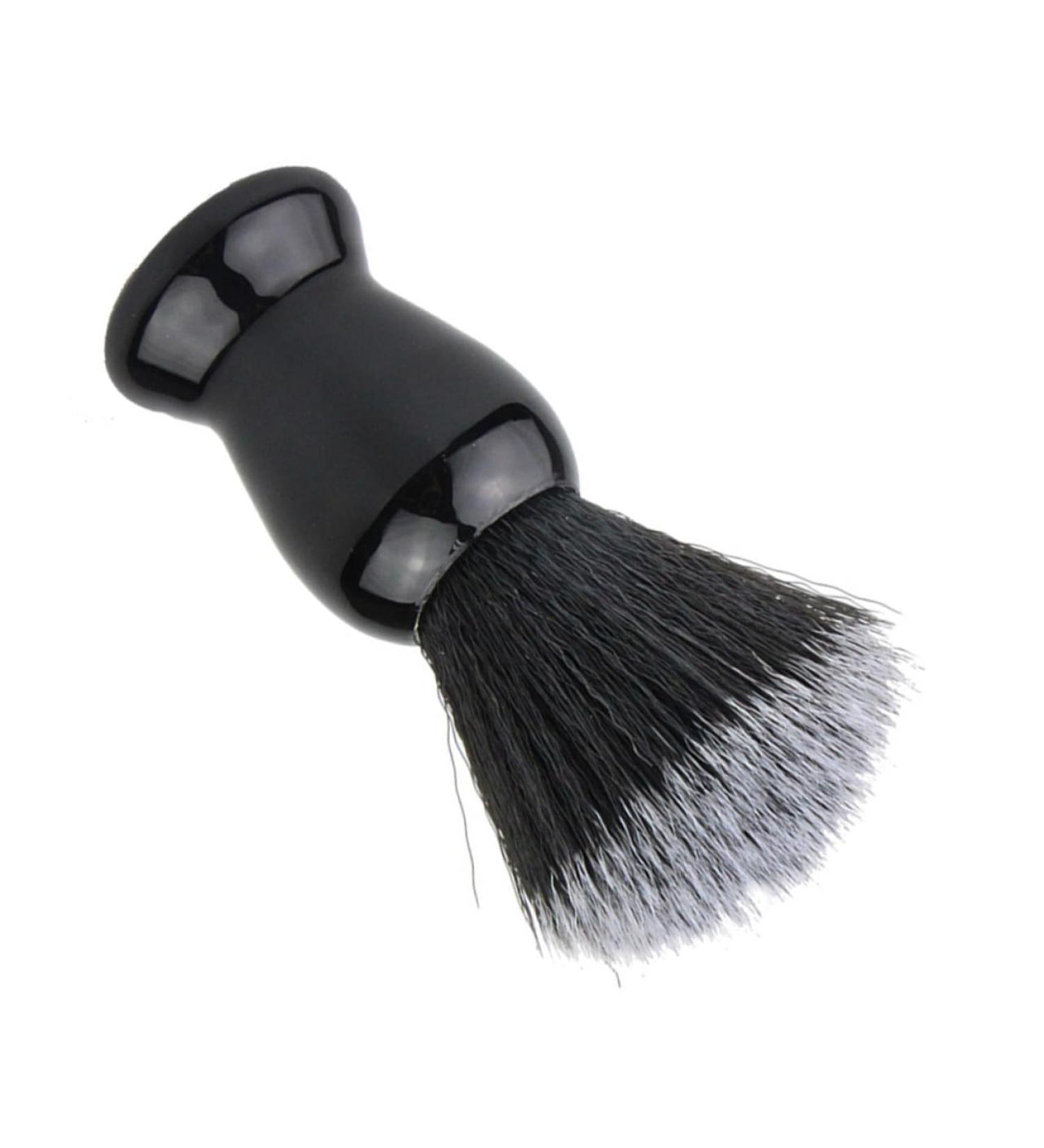 1 STK Dachsbr skit Reise Reading Brush | Premium Wooden Shaving Brush for Men | Travel-Friendly Bart Care & Wet Shaving Essentials - Buy Online on GoSupps.com