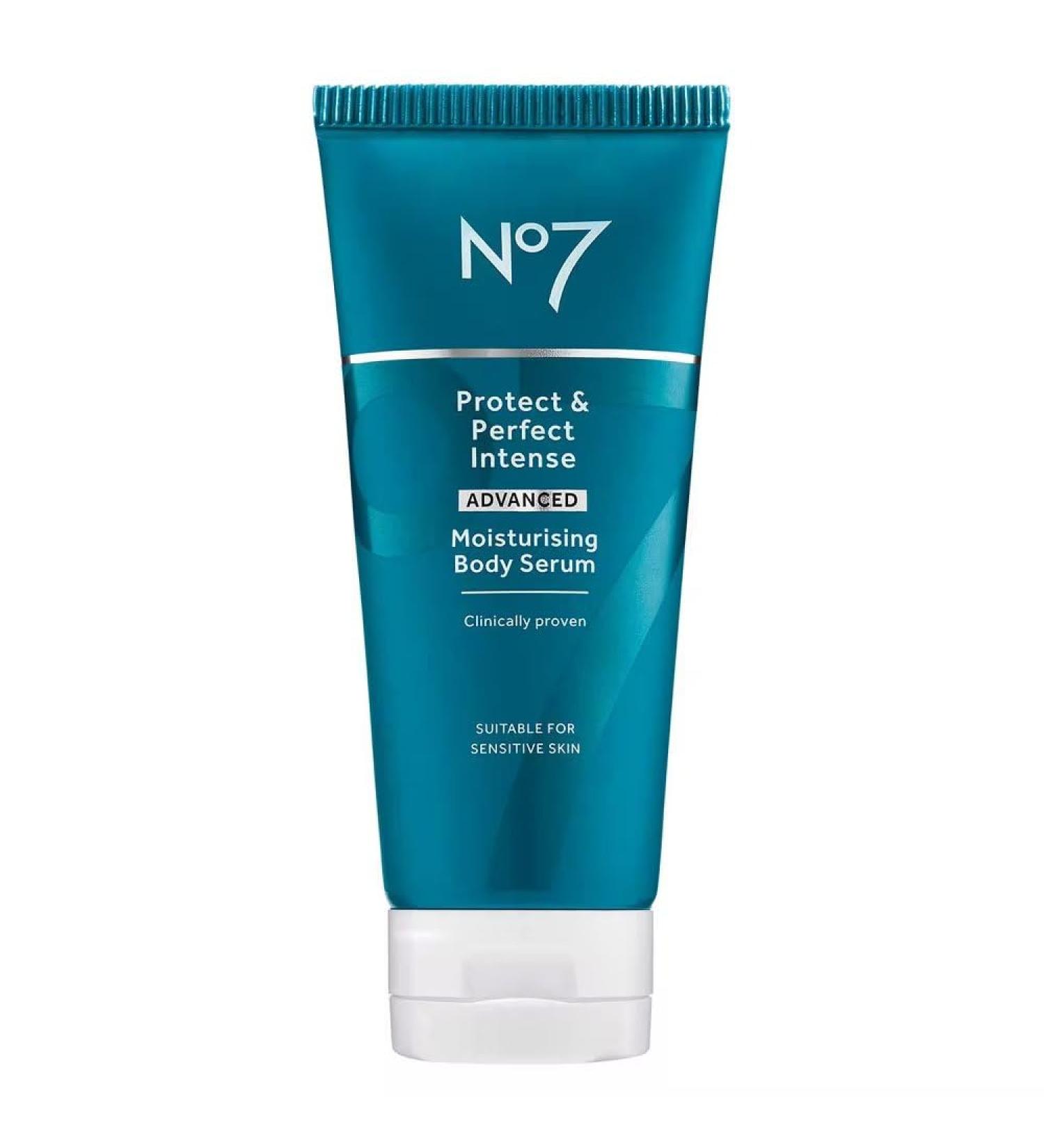No7 Protect & Perfect Intense ADVANCED Moisturising Body Serum 200ml - International Shipping | Best Anti-Aging Serum for Radiant Skin - Buy Online on GoSupps.com